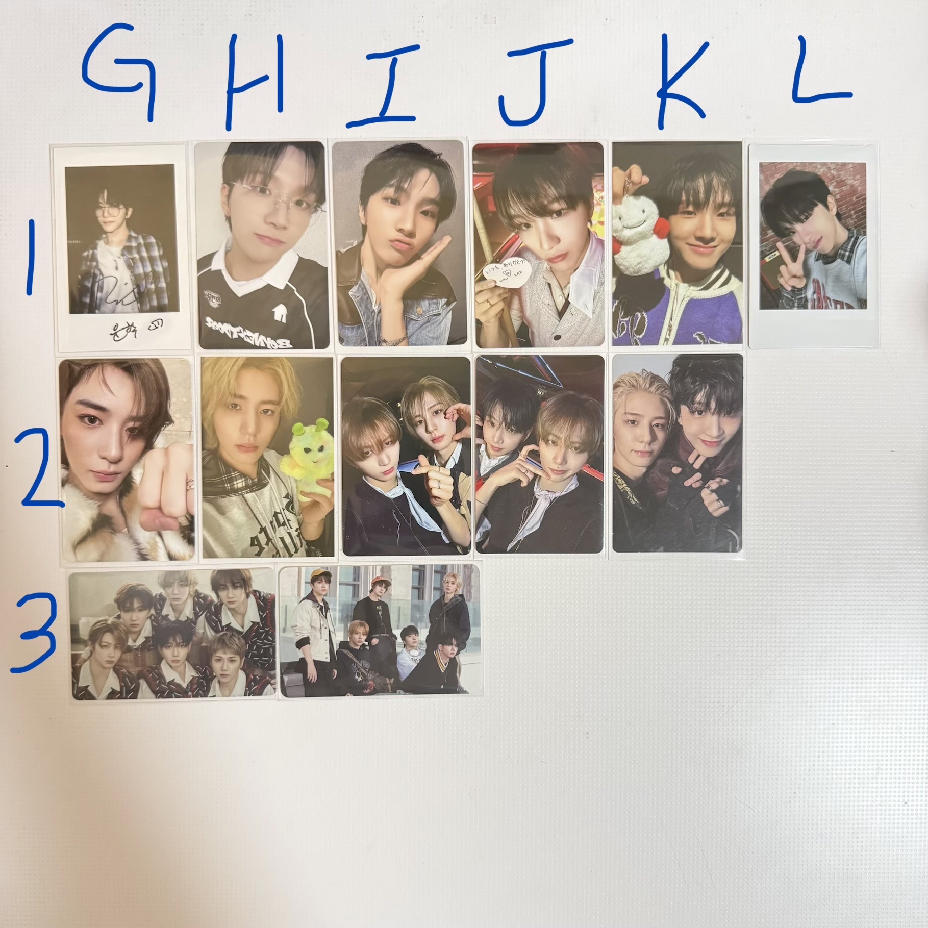 🧸🐠雲鶴、李涵小卡、雙人卡、團卡