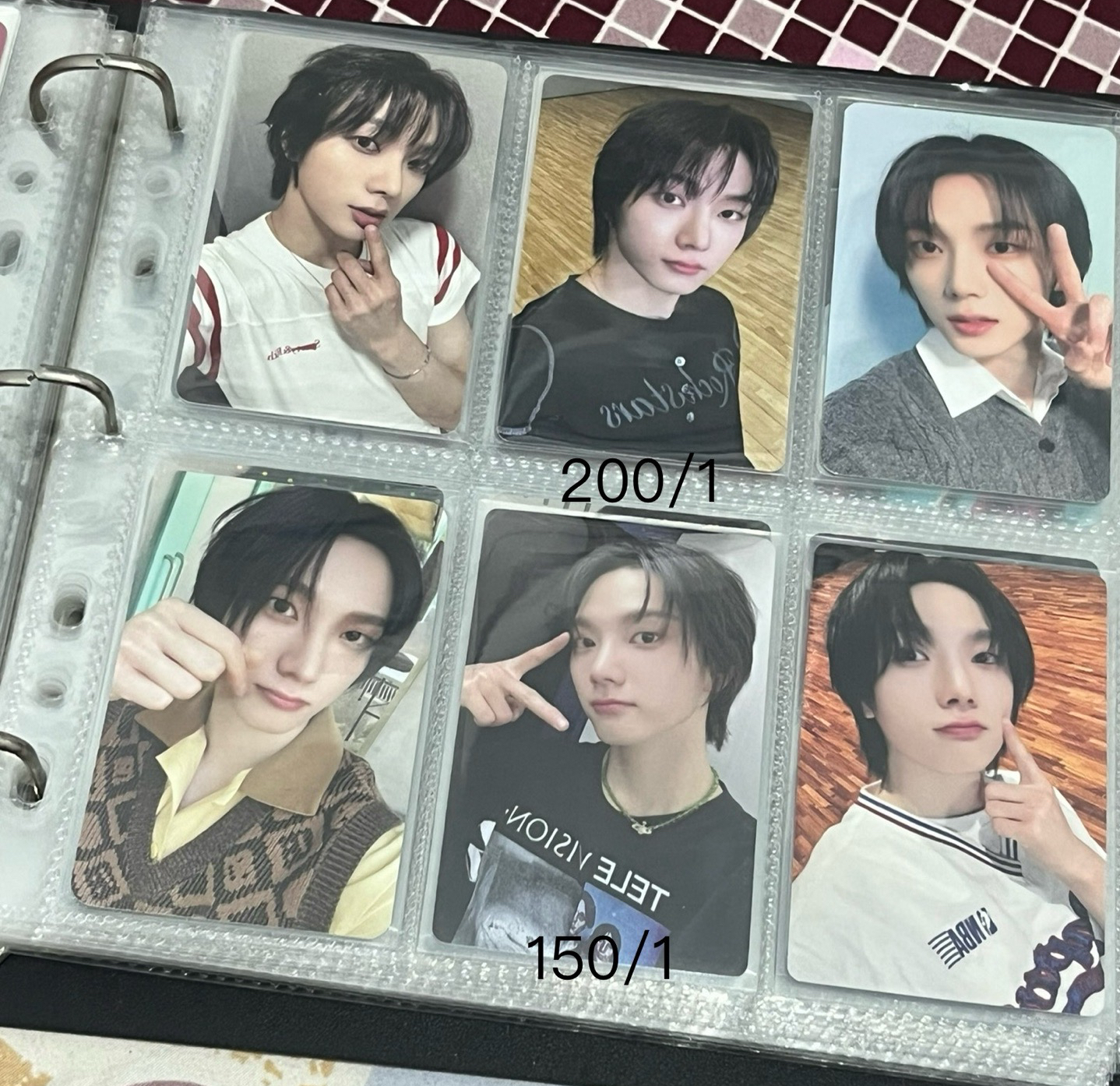 How Why簽售卡1 周邊卡1  No Genre特典卡1  24年年曆卡1