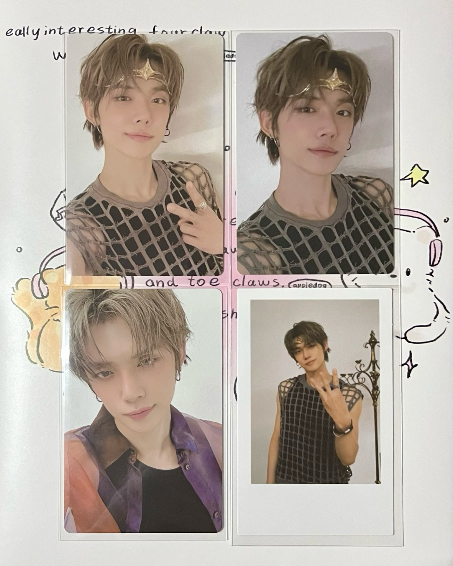 崔然竣年曆卡set