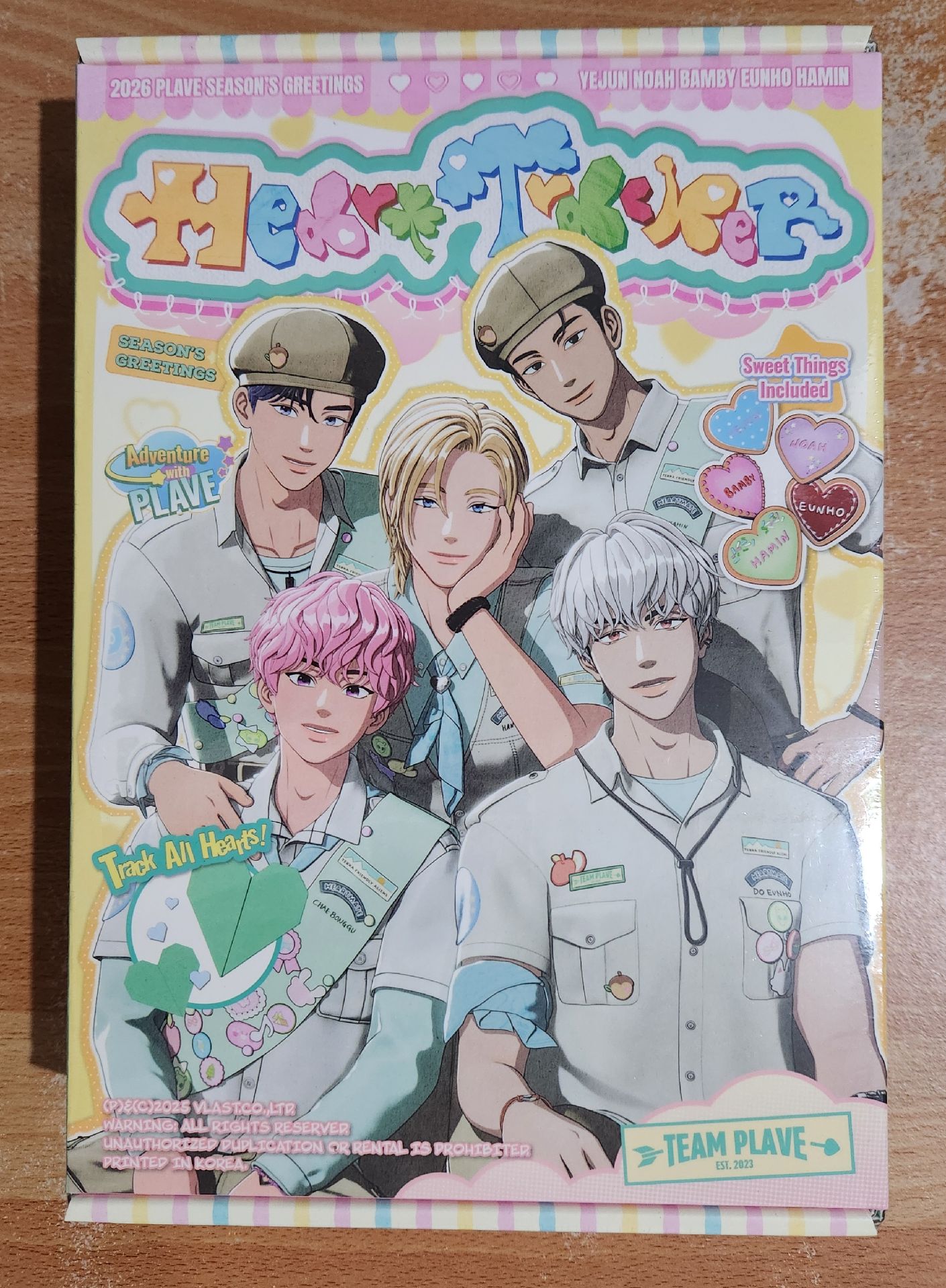 PLAVE 2026年曆 全新