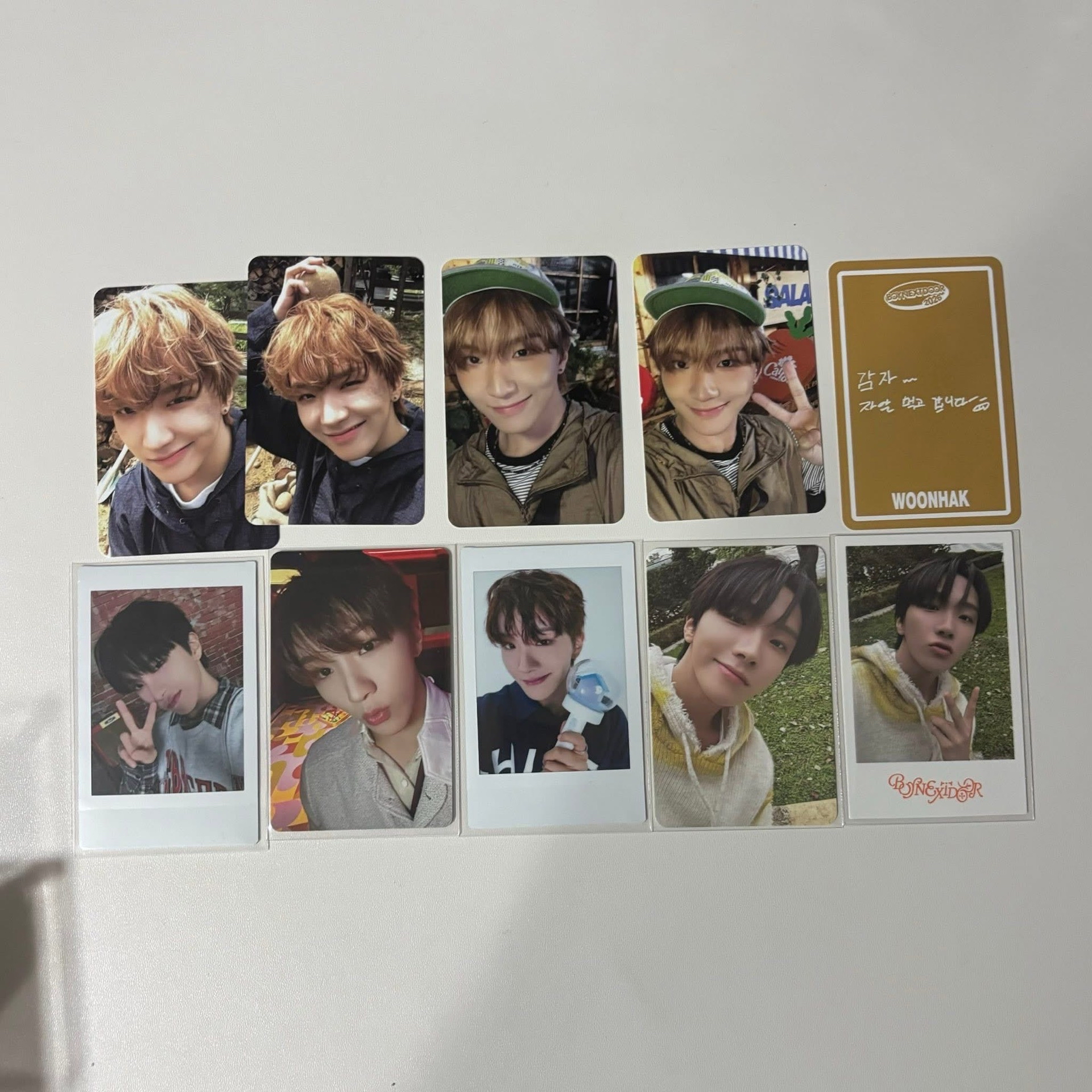 Boynextdoor 髮帶、小卡