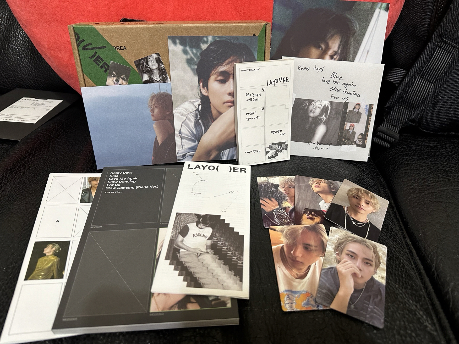 LAYOVER 專輯卡 綠版