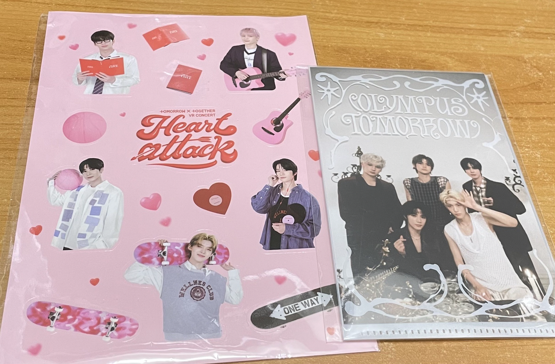 年曆特典+VR貼紙