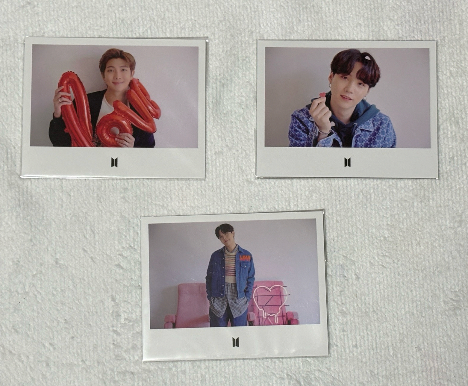 BTS YTC 周邊卡 拍立得