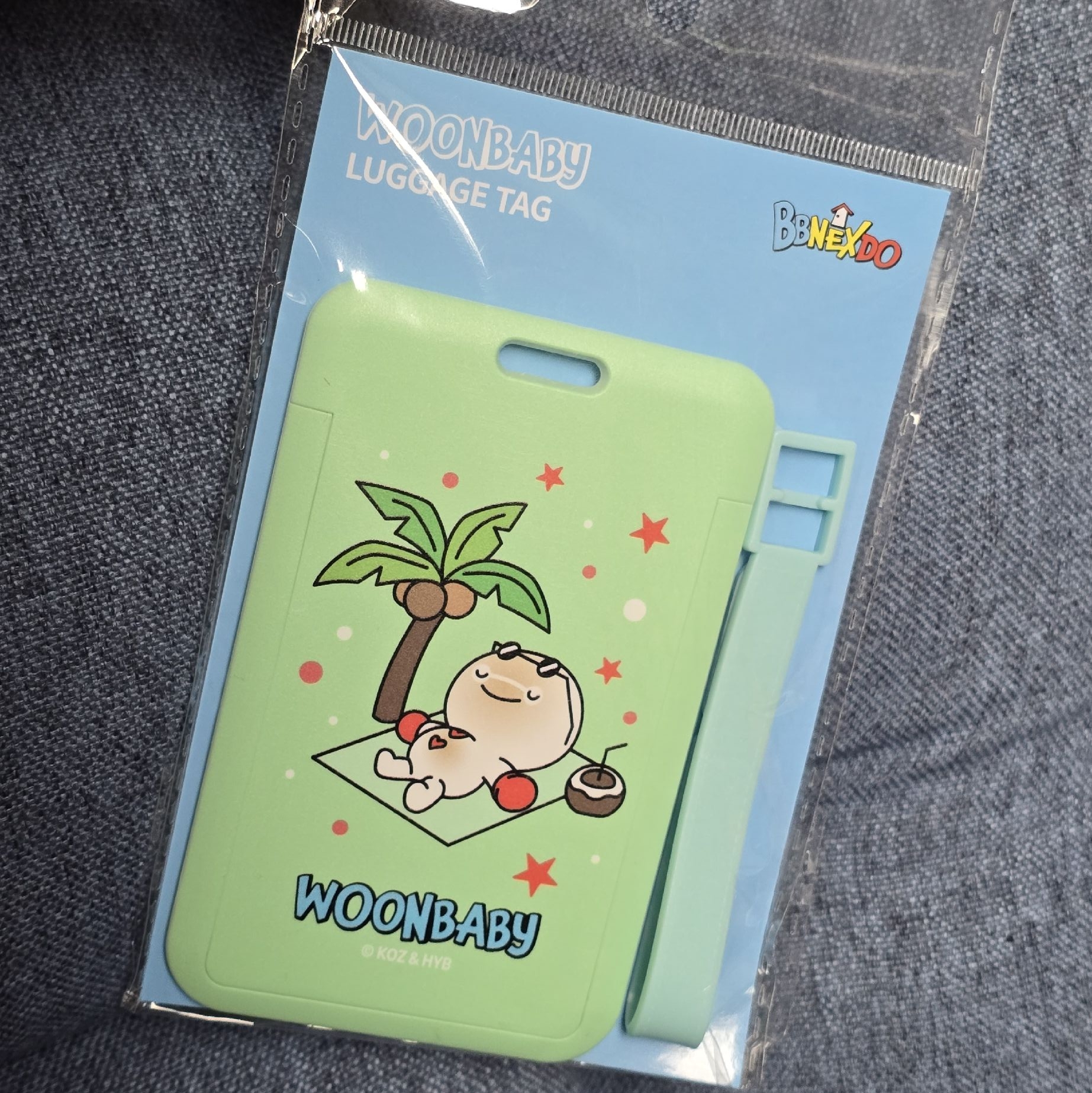 Woonbaby 行李吊牌