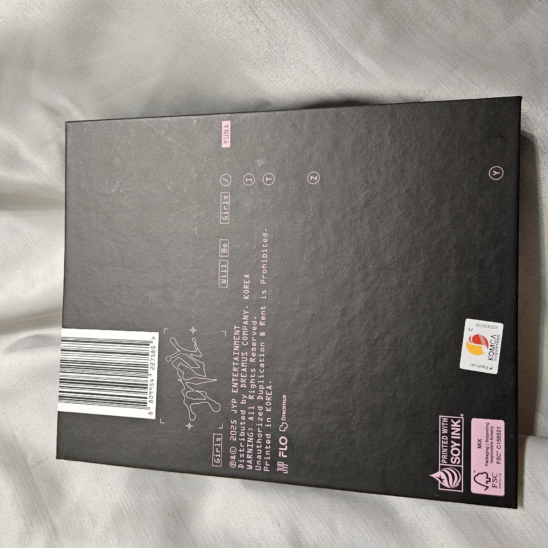 ITZY GWBG Binder ver. 申有娜 單封