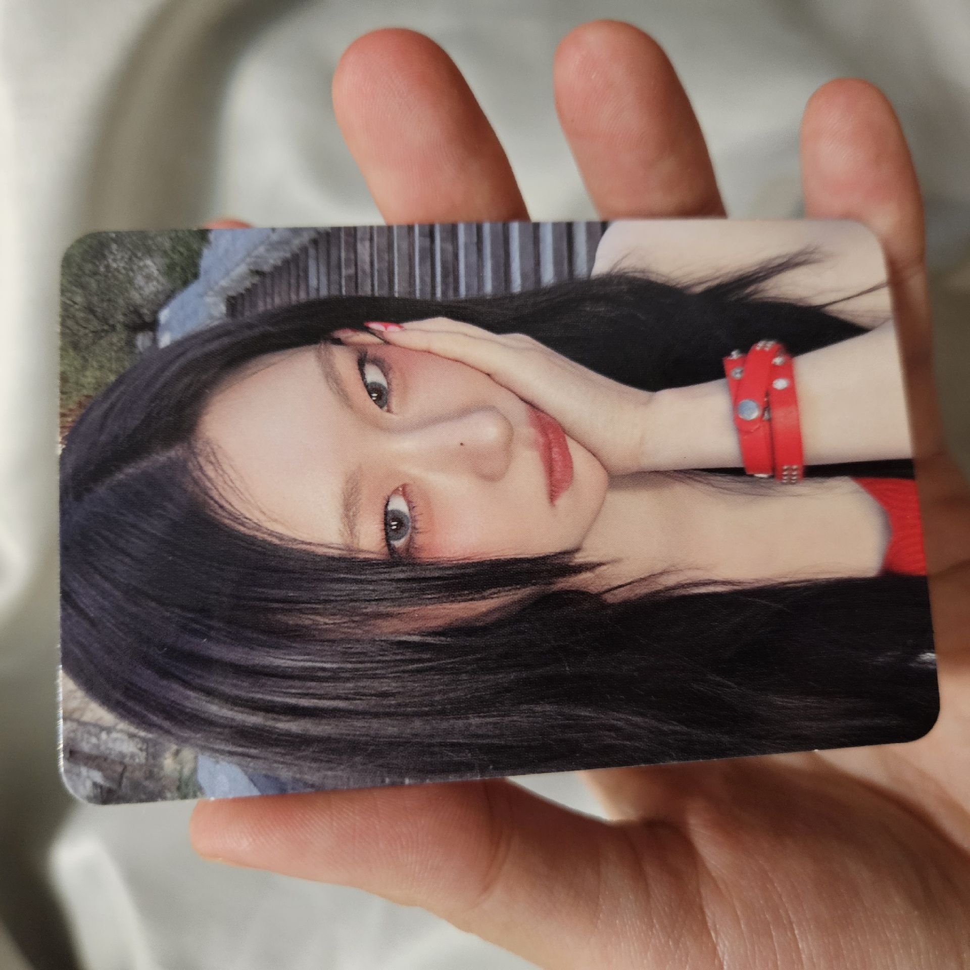 ITZY GWBG Special Edition 李彩領 捧臉小卡 近全新