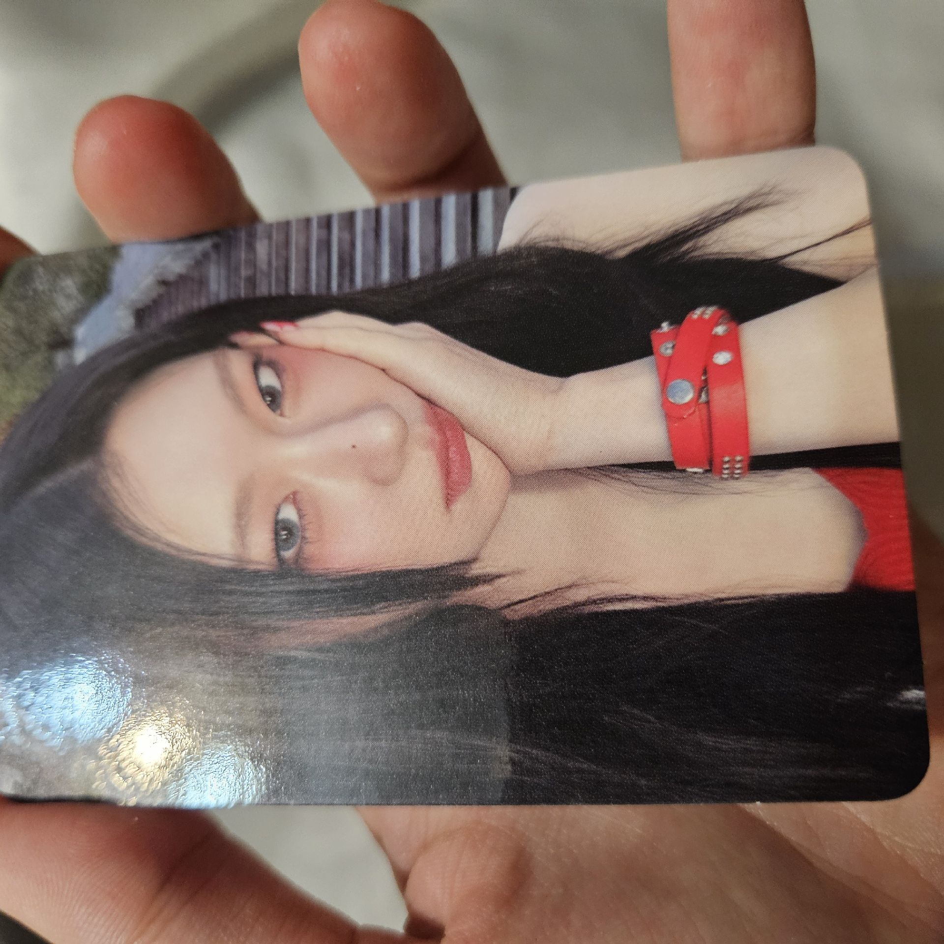 ITZY GWBG Special Edition 李彩領 捧臉小卡 近全新