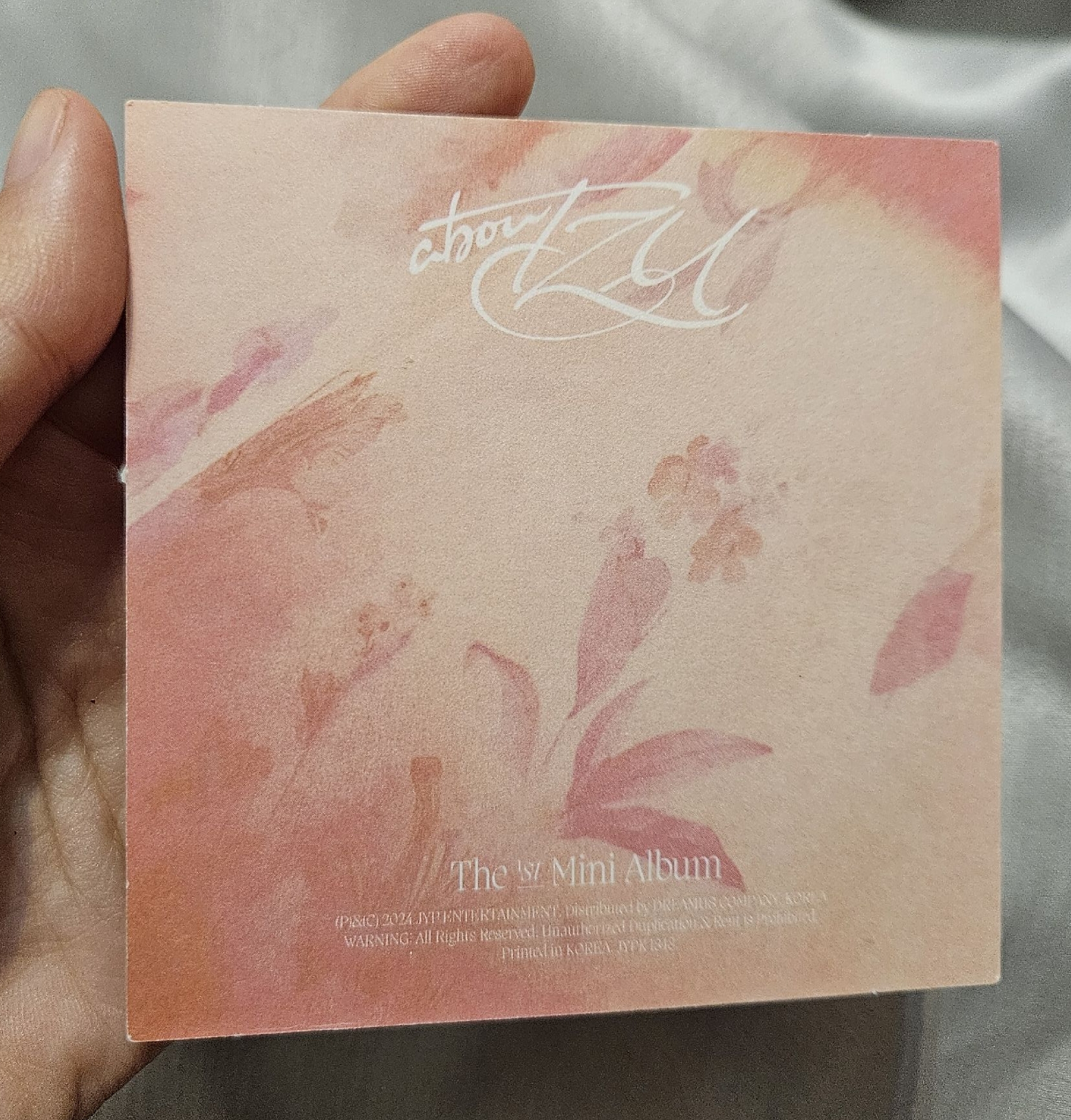 周子瑜 abouTZU SOLO 方卡 