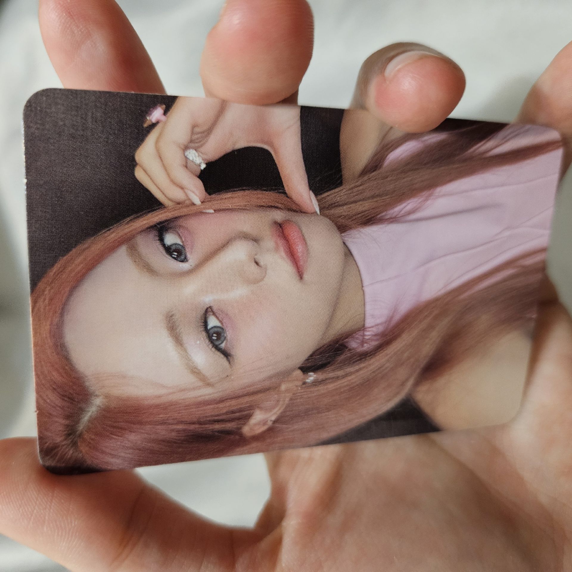 ITZY GWBG 專卡，有娜 比心 小卡