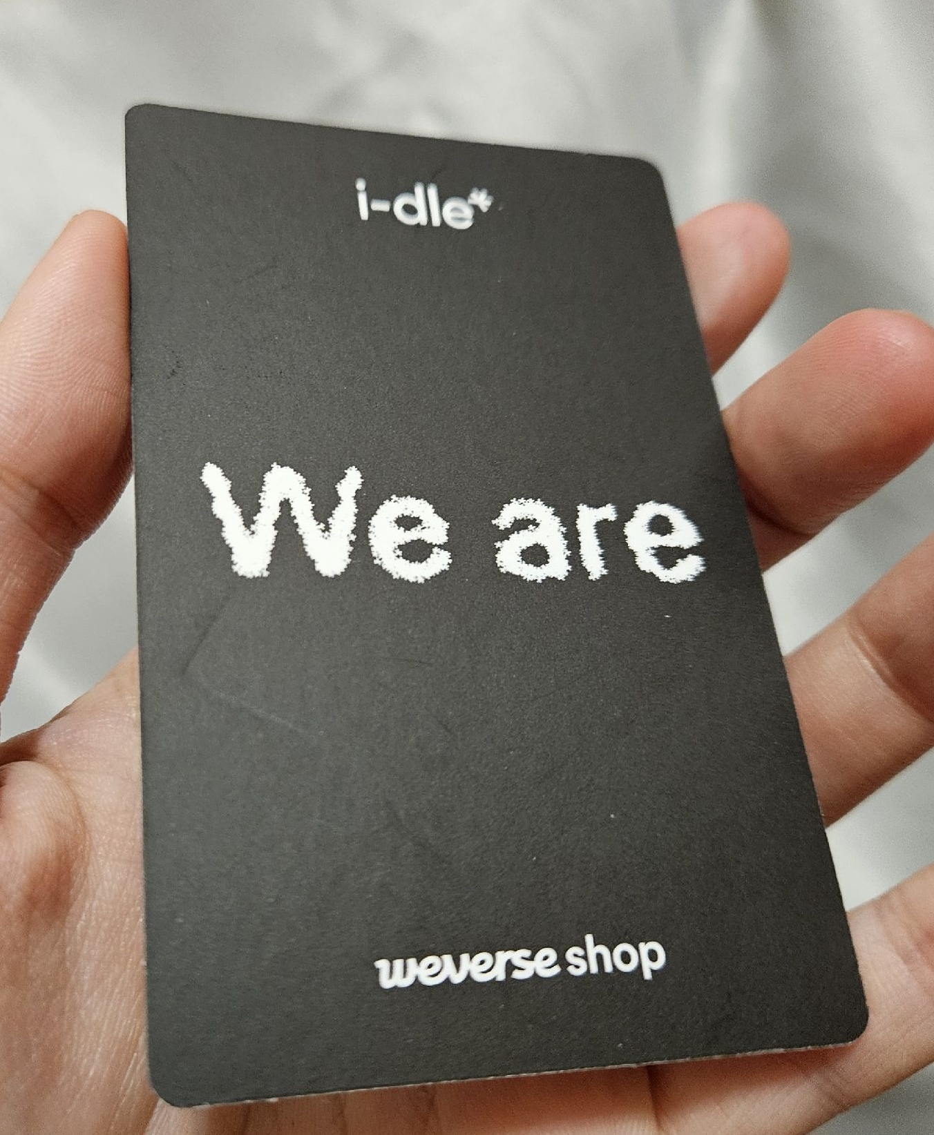 i-dle 迷八 wvs 小娟 特典卡 預售小卡