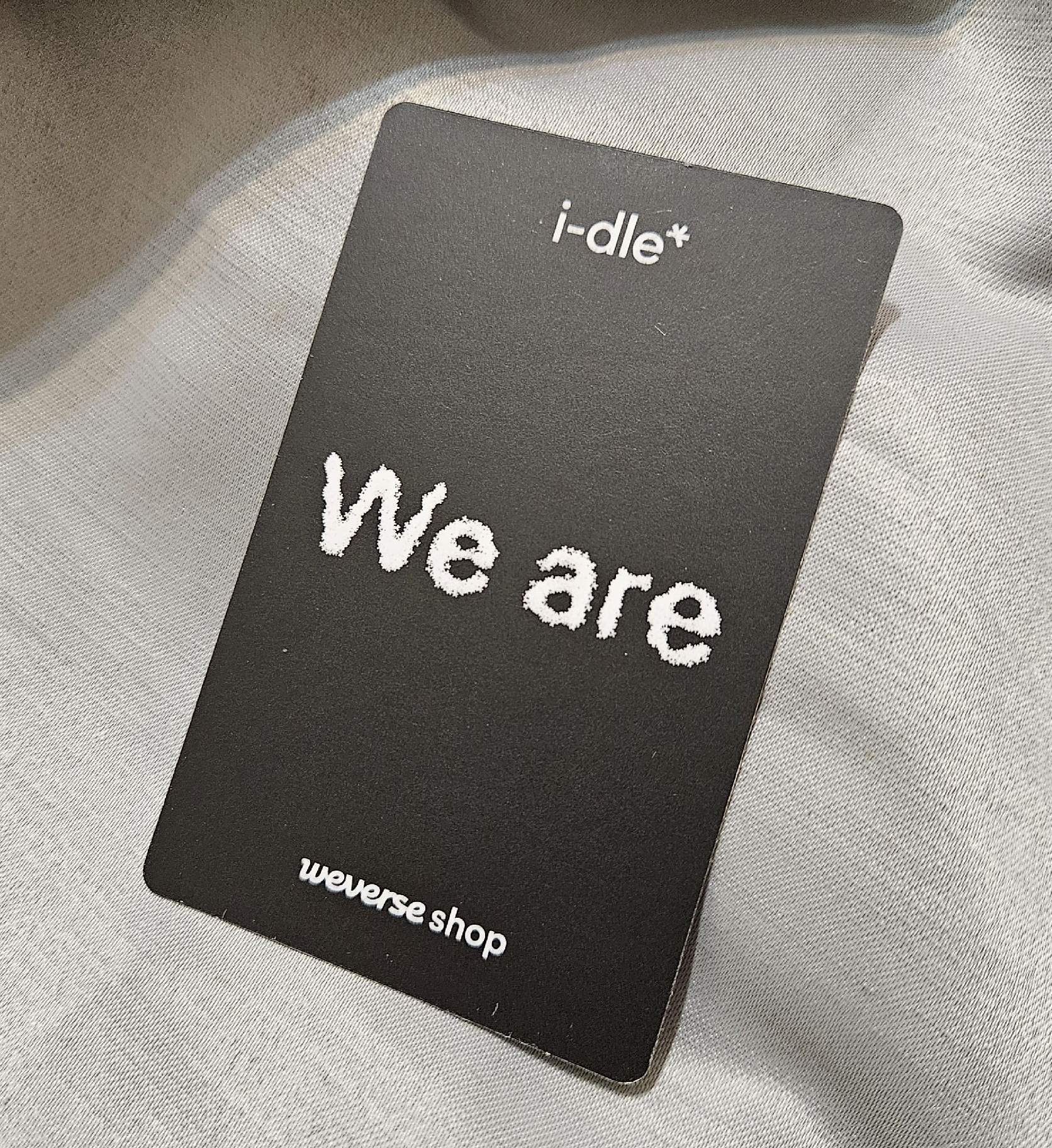 i-dle We are 迷八 舒華 wvs特典卡