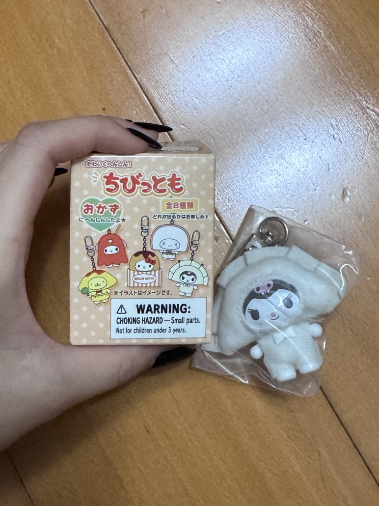 酷洛米盲盒吊飾食物系列