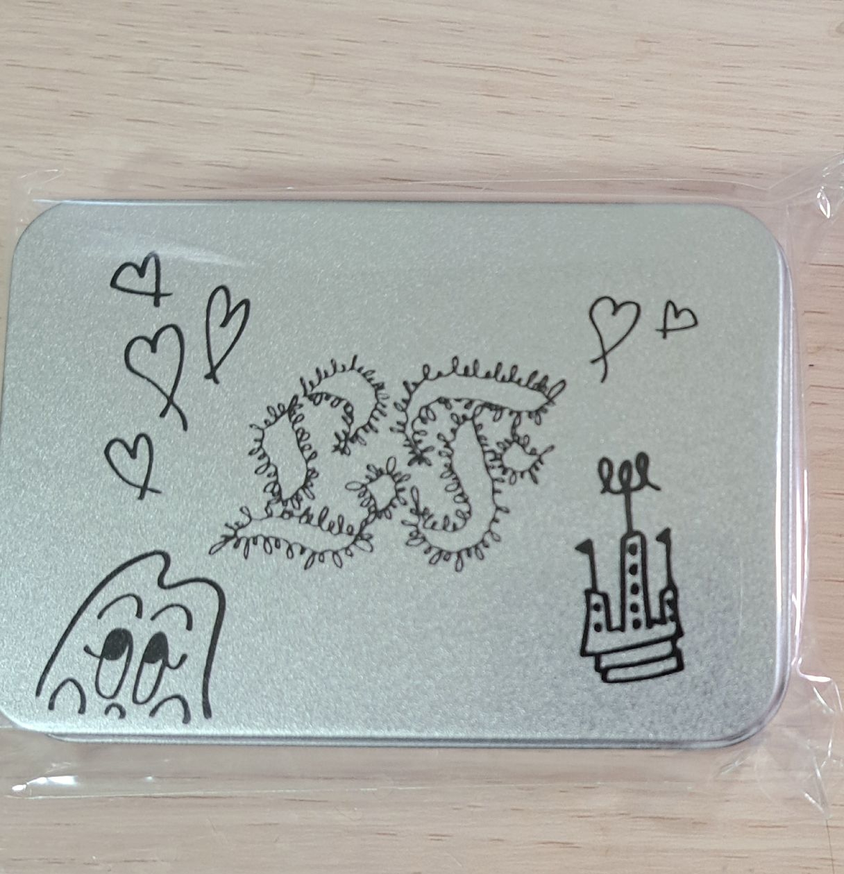 鐵盒拍立得小卡組