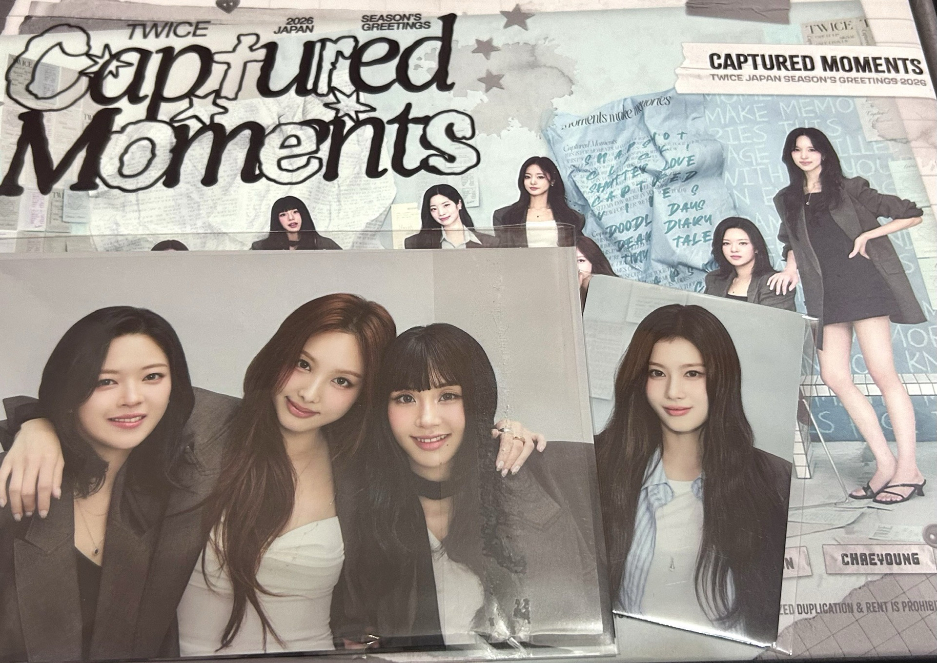 2026年曆 固配 特典明信片 SANA小卡