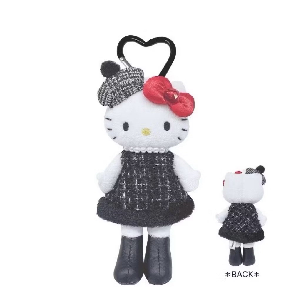 冬日長腿 吊娃 貝蕾帽貴婦 Kitty