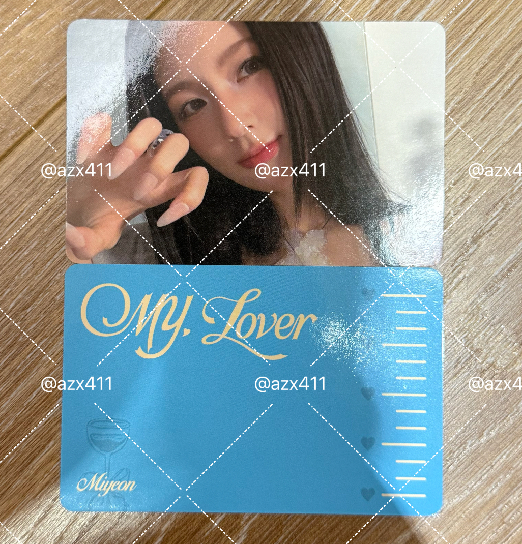 MY, Lover 玻璃杯週邊卡