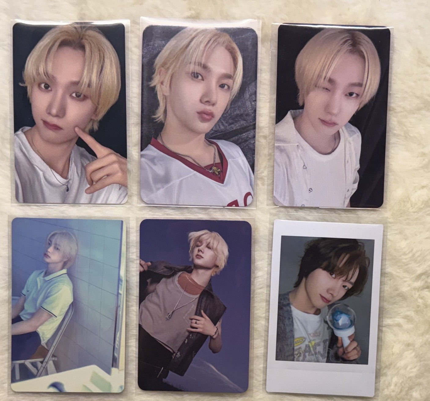 【朴成淏 SUNGHO 小卡｜金髮王子溫柔瞬間合集｜默認廠損】