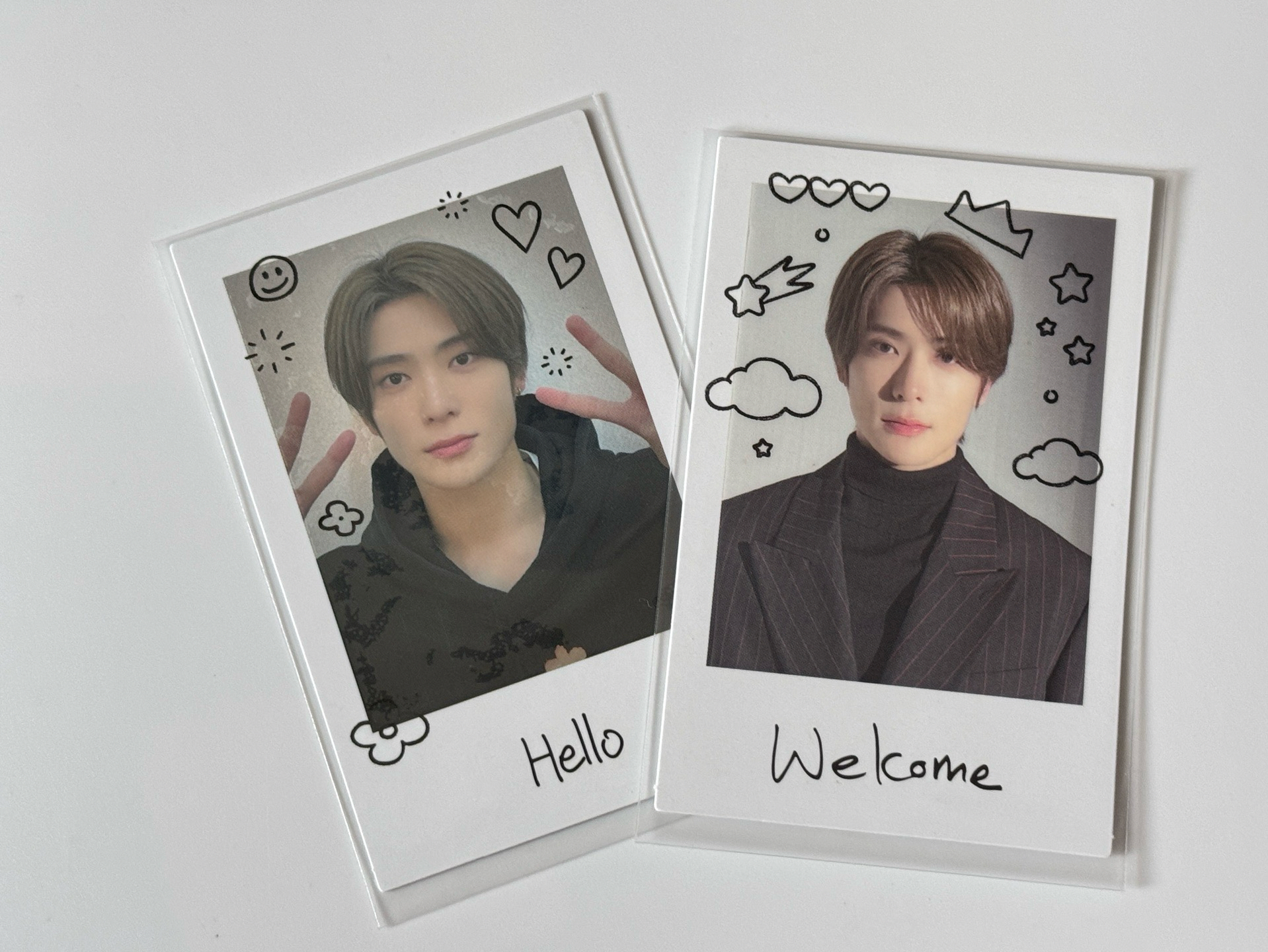 拍立得兩張一起