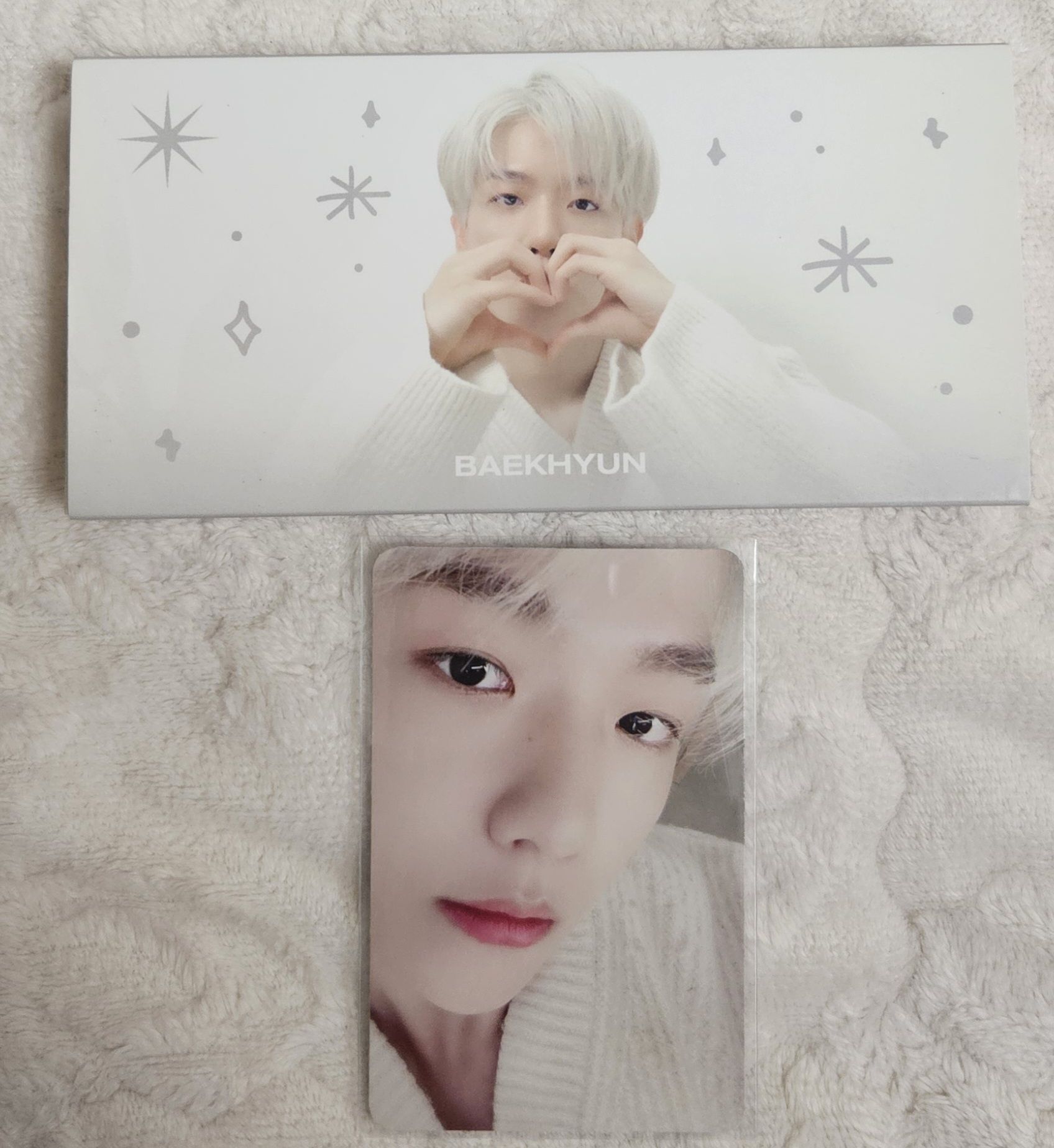 EXO 伯賢手翻書小卡組