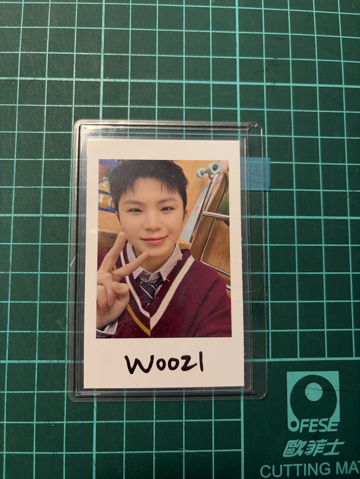Woozi Holiday拍立得