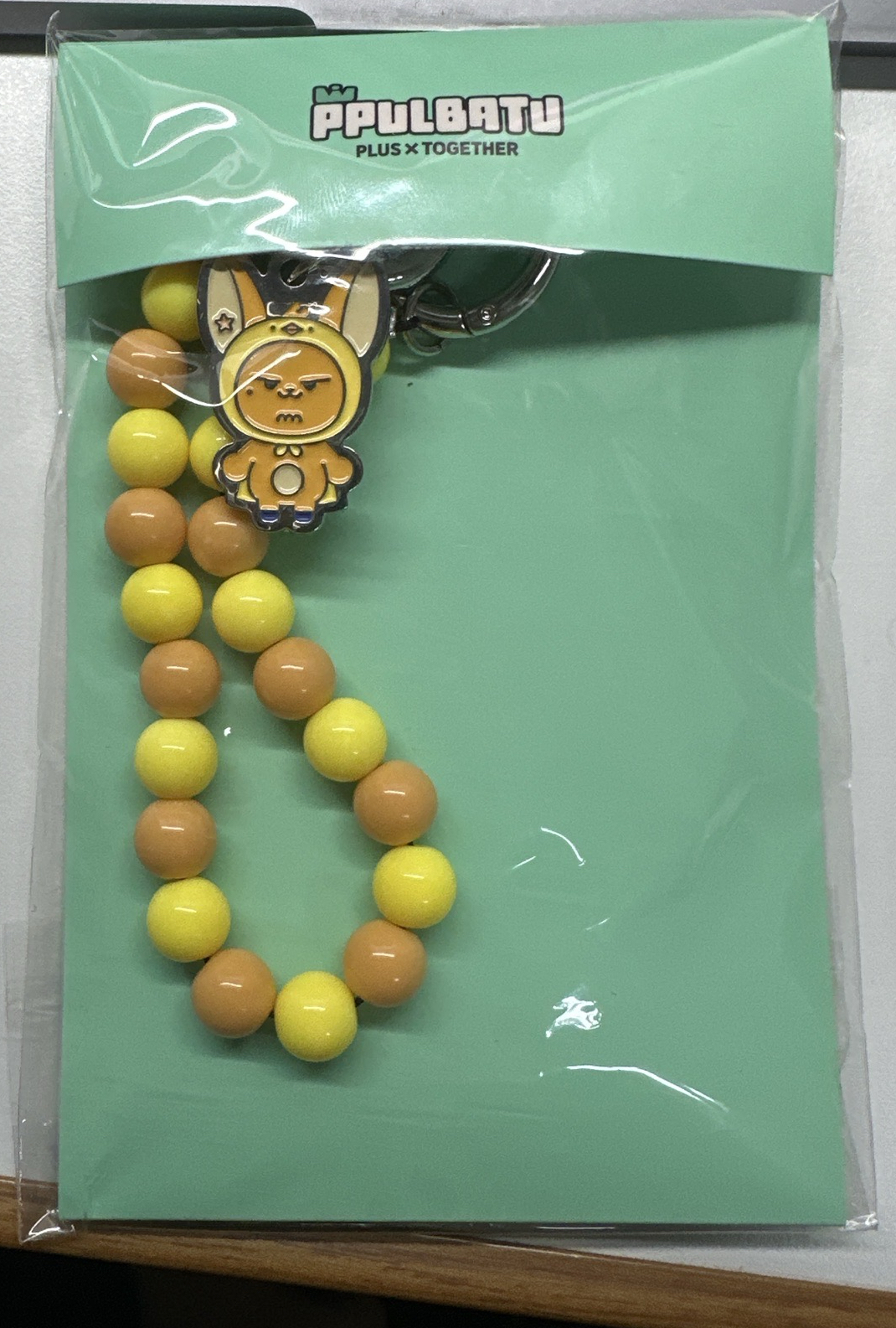 黃春串珠吊飾（全新未拆）