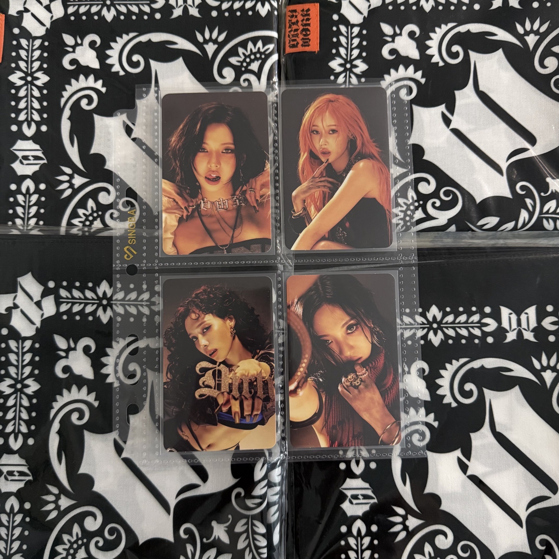 aespa DirtyWork 頭巾組