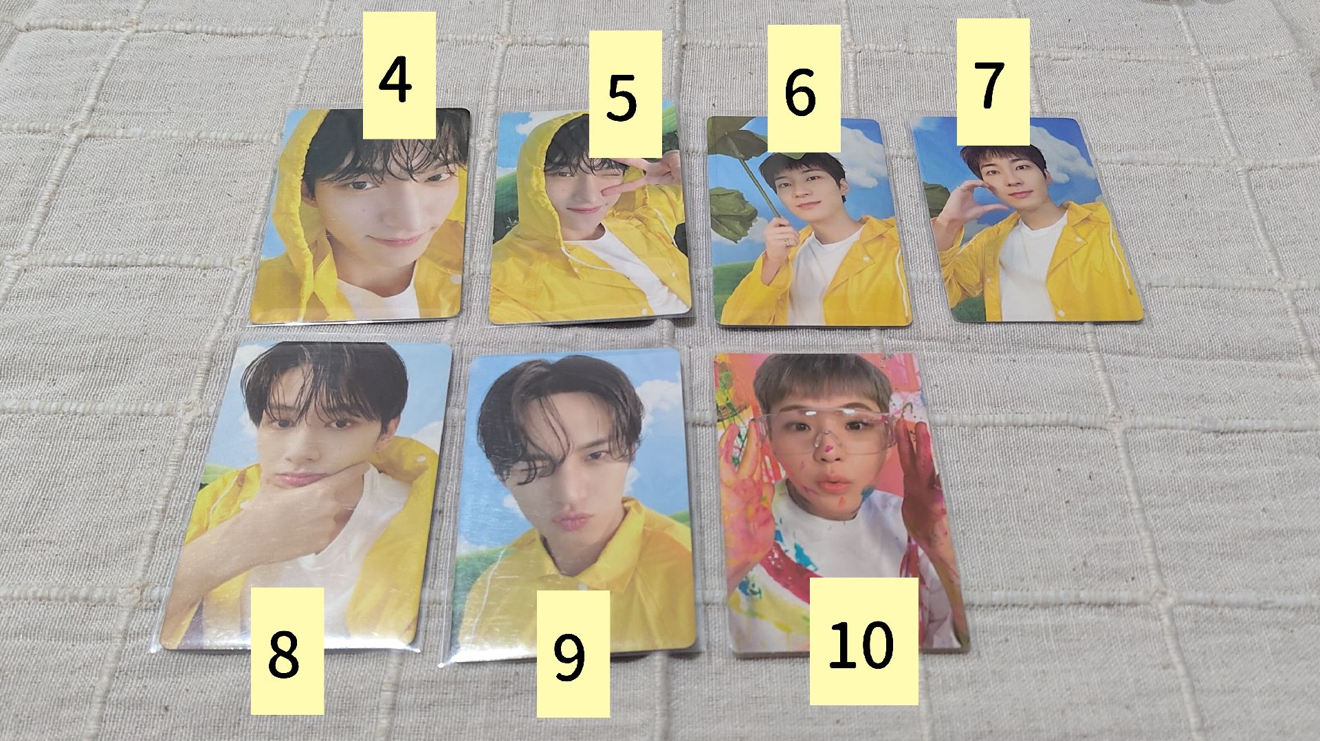 克拉盤 油彩&雨衣小卡