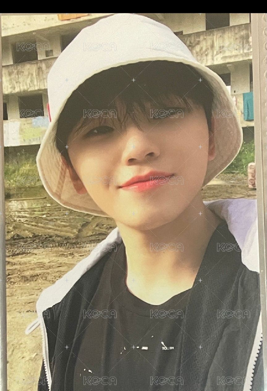 MINI7 yes24 interpark 特典卡 漁夫帽勳