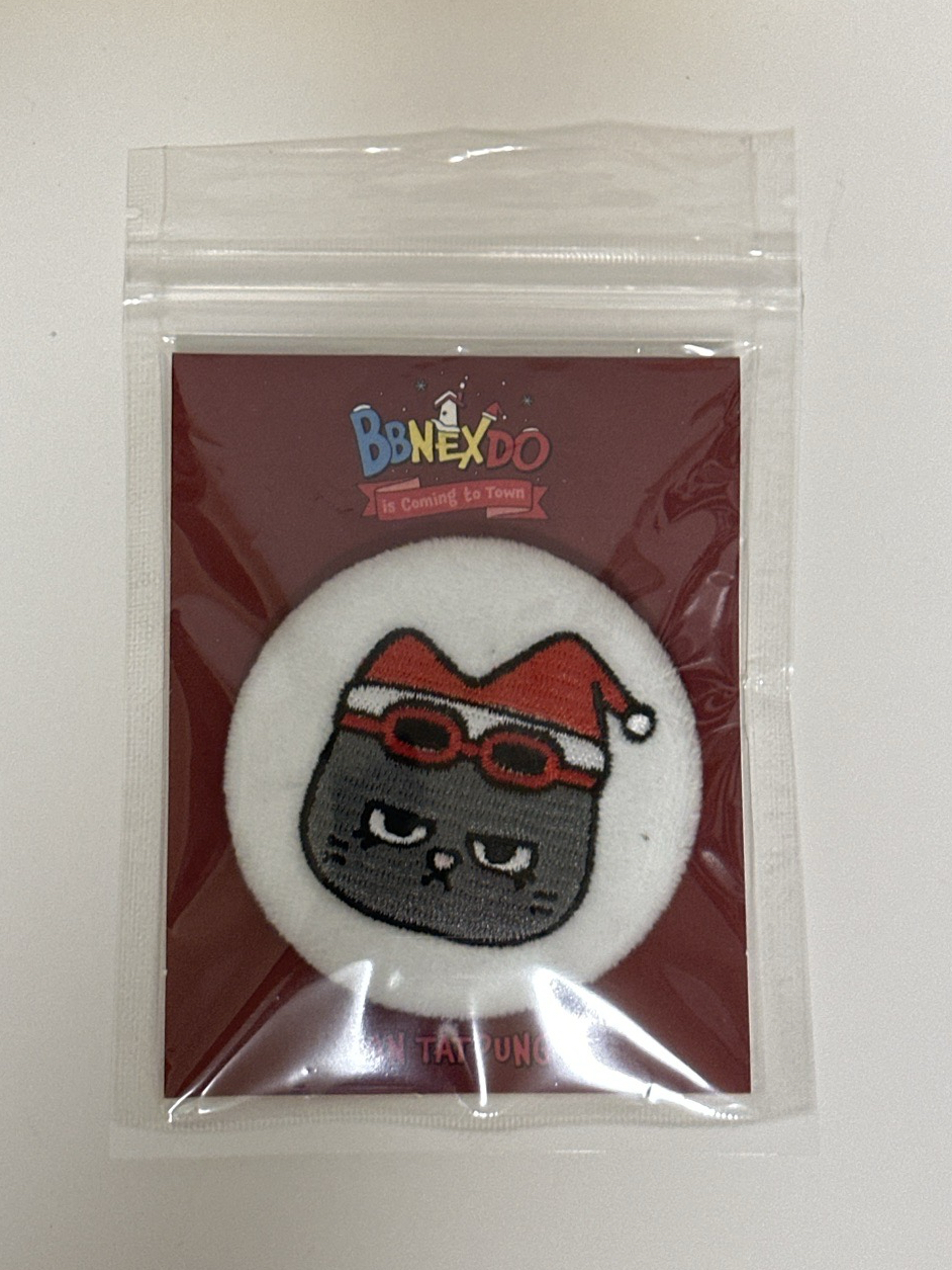 🌟BBNEXDO 毛絨徽章 漢泰豐