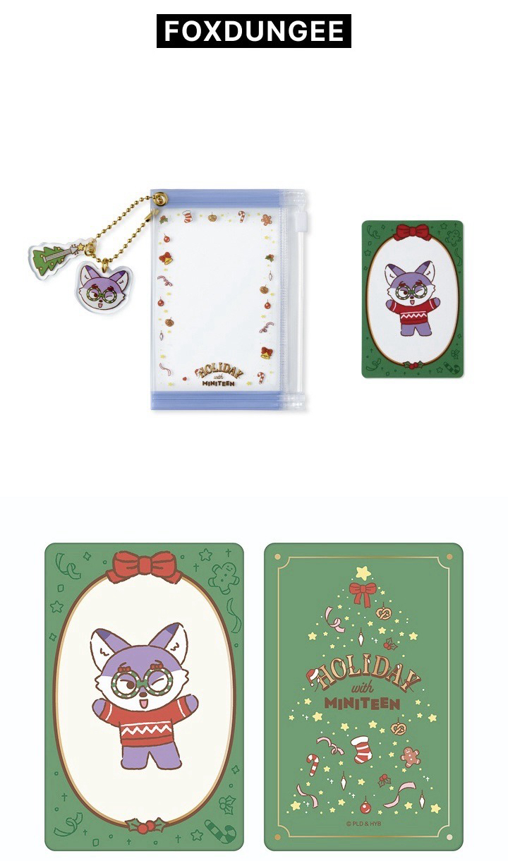 PVC POUCH PHOTO HOLDER FOXDUNGEE 