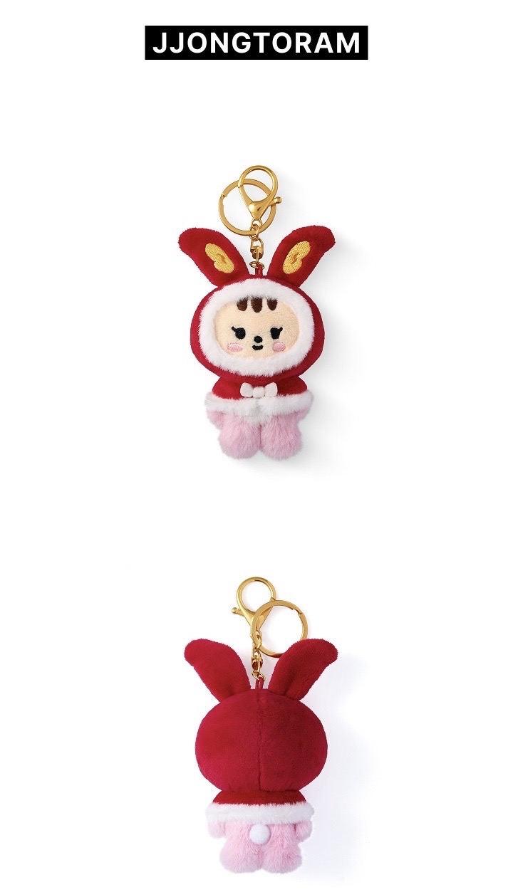 HOLIDAY WITH MINITEEN PLUSH KEYRING JJONGTORAM