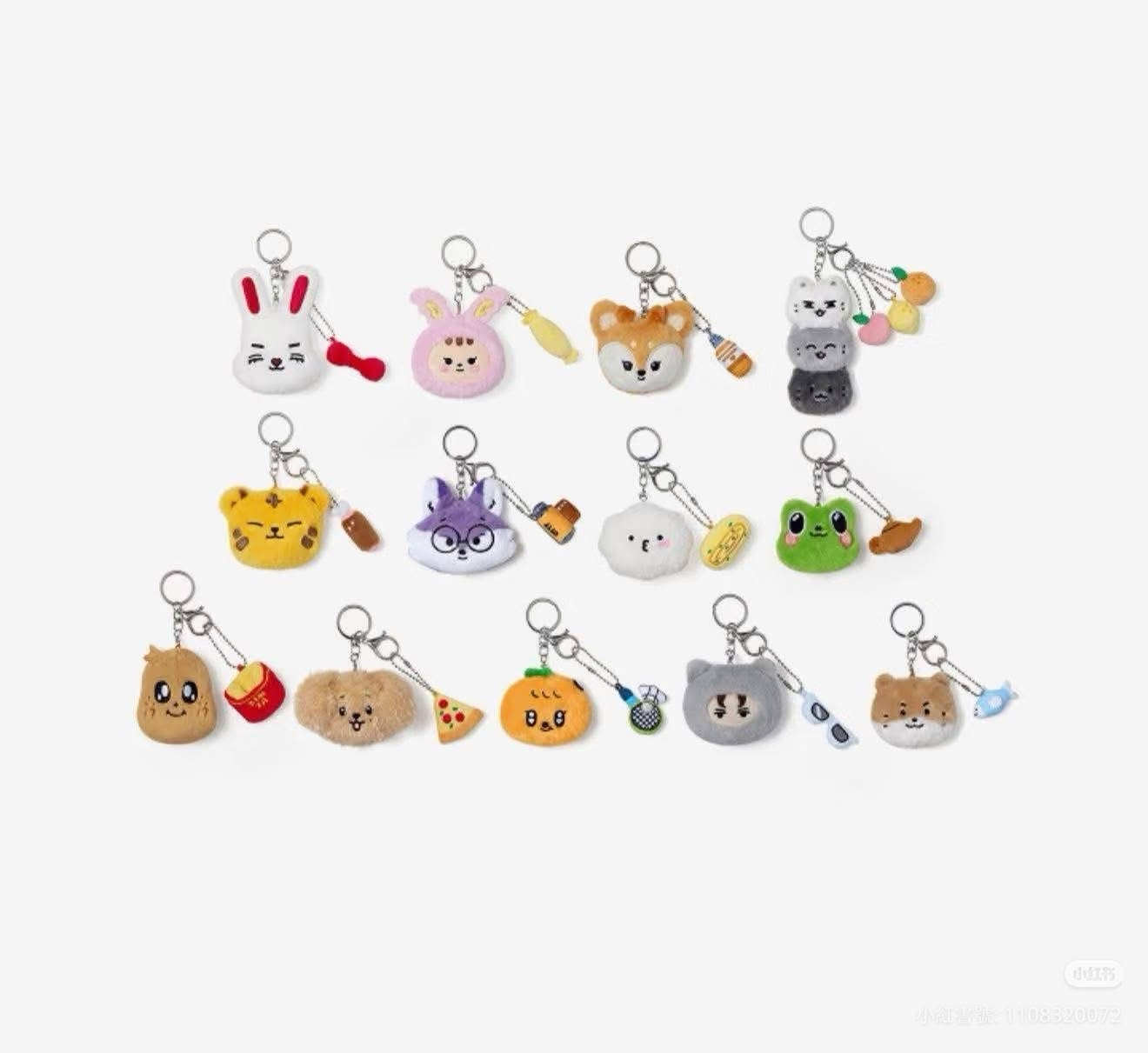 MINITEEN飯粒大頭吊飾