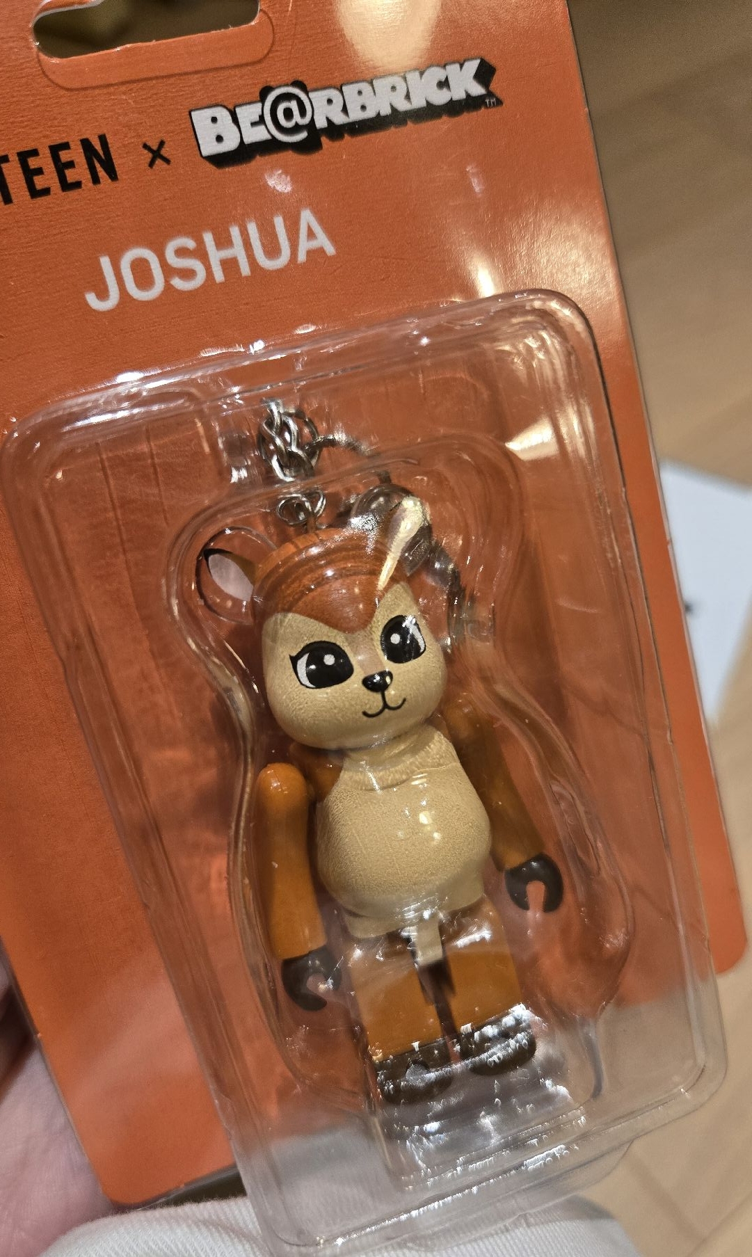 BE@RBRICK×SEVENTEEN 庫柏力克熊 400% 100%