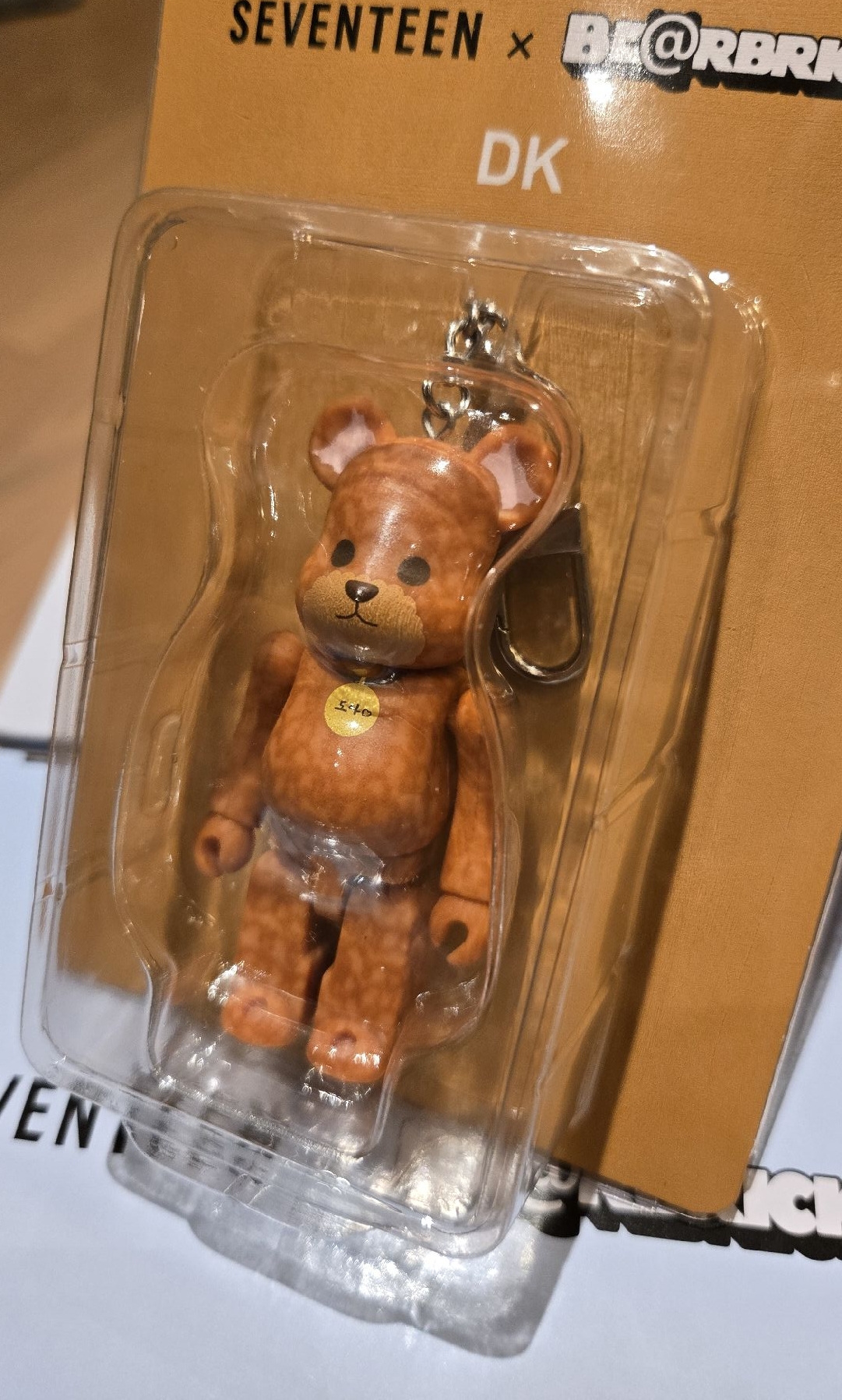 BE@RBRICK×SEVENTEEN 庫柏力克熊 400% 100%