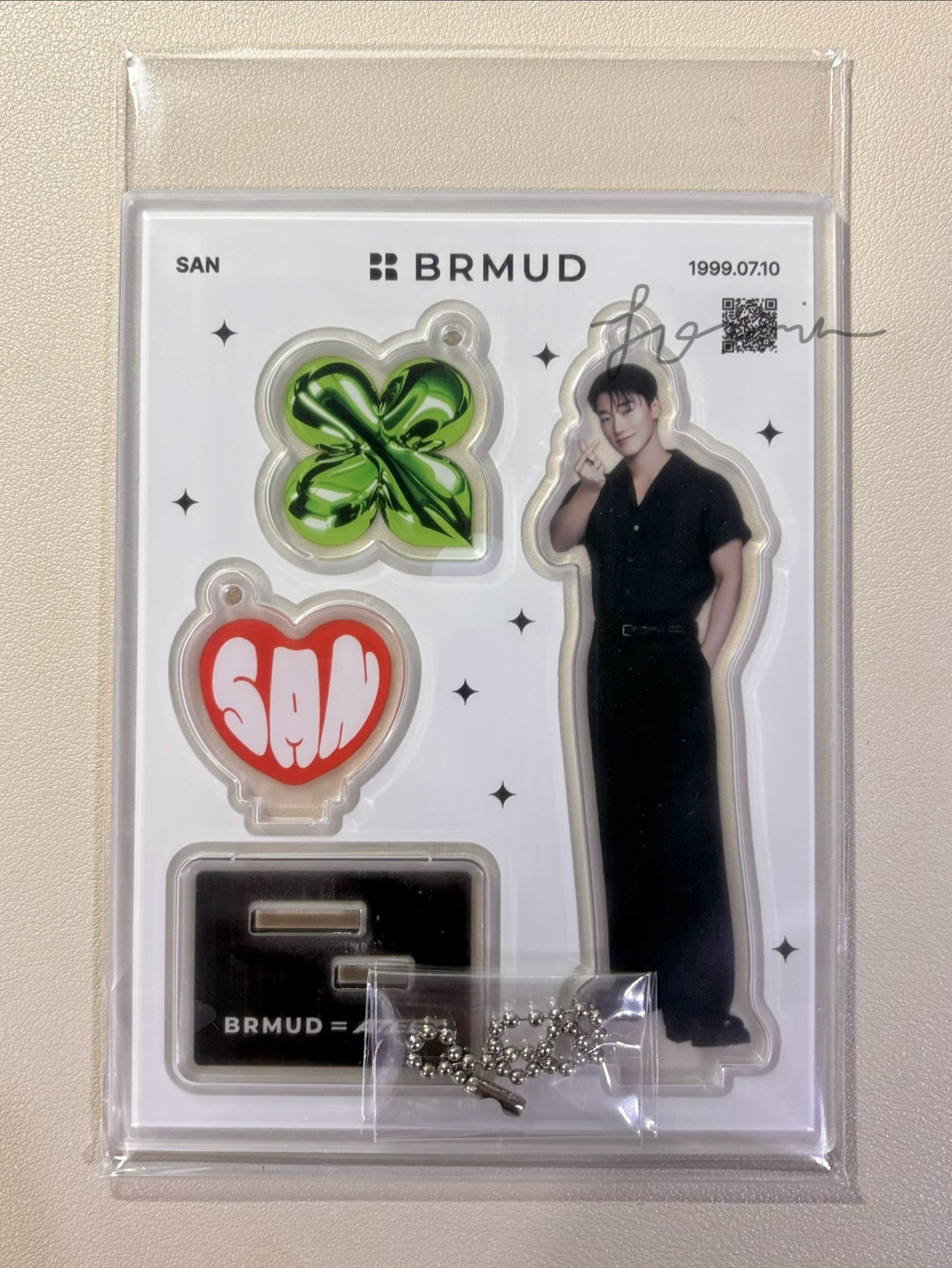 BRMUD套組立牌吊飾 傘尼