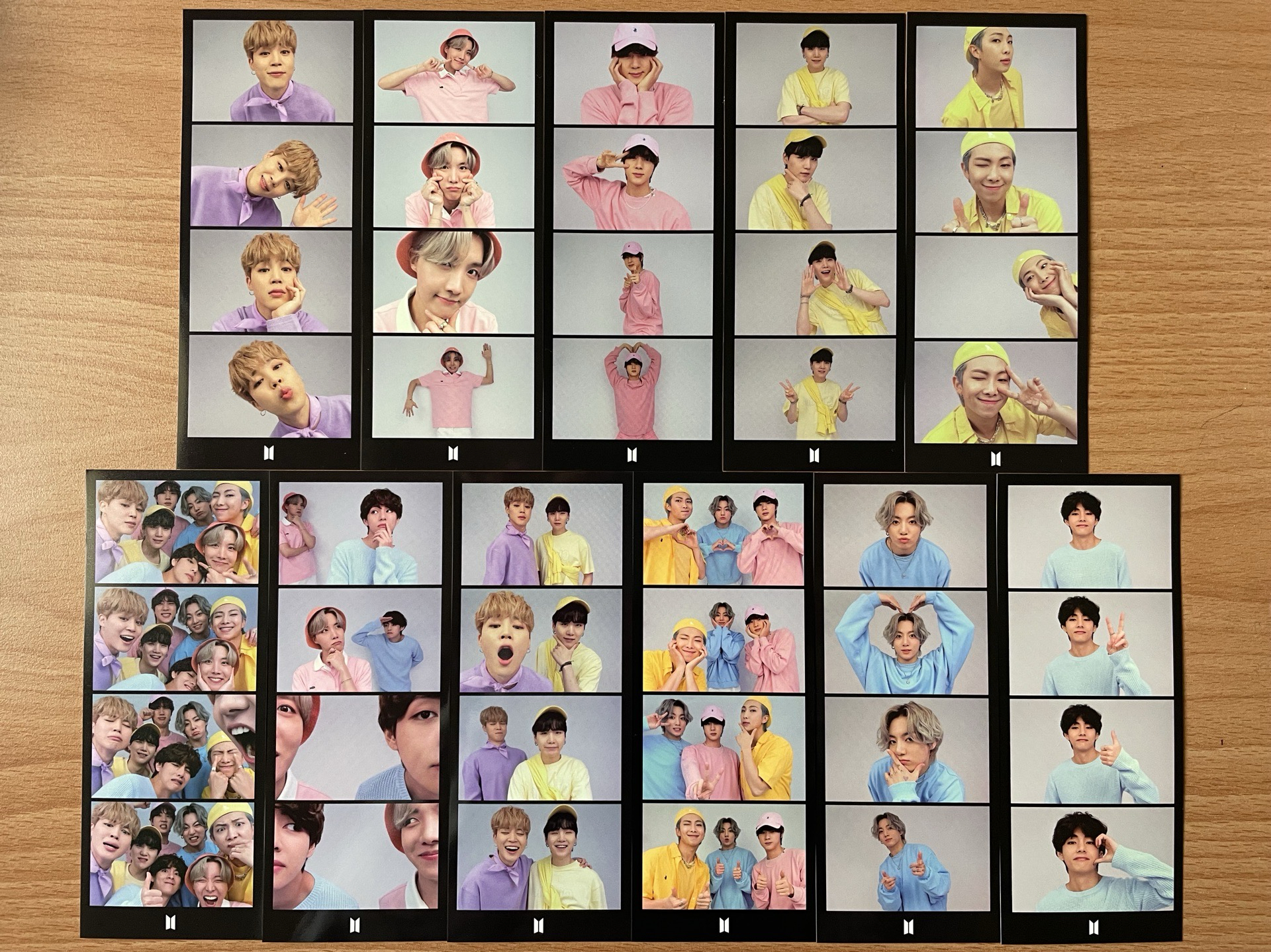 FESTA八週年倒數日曆拍貼小卡組