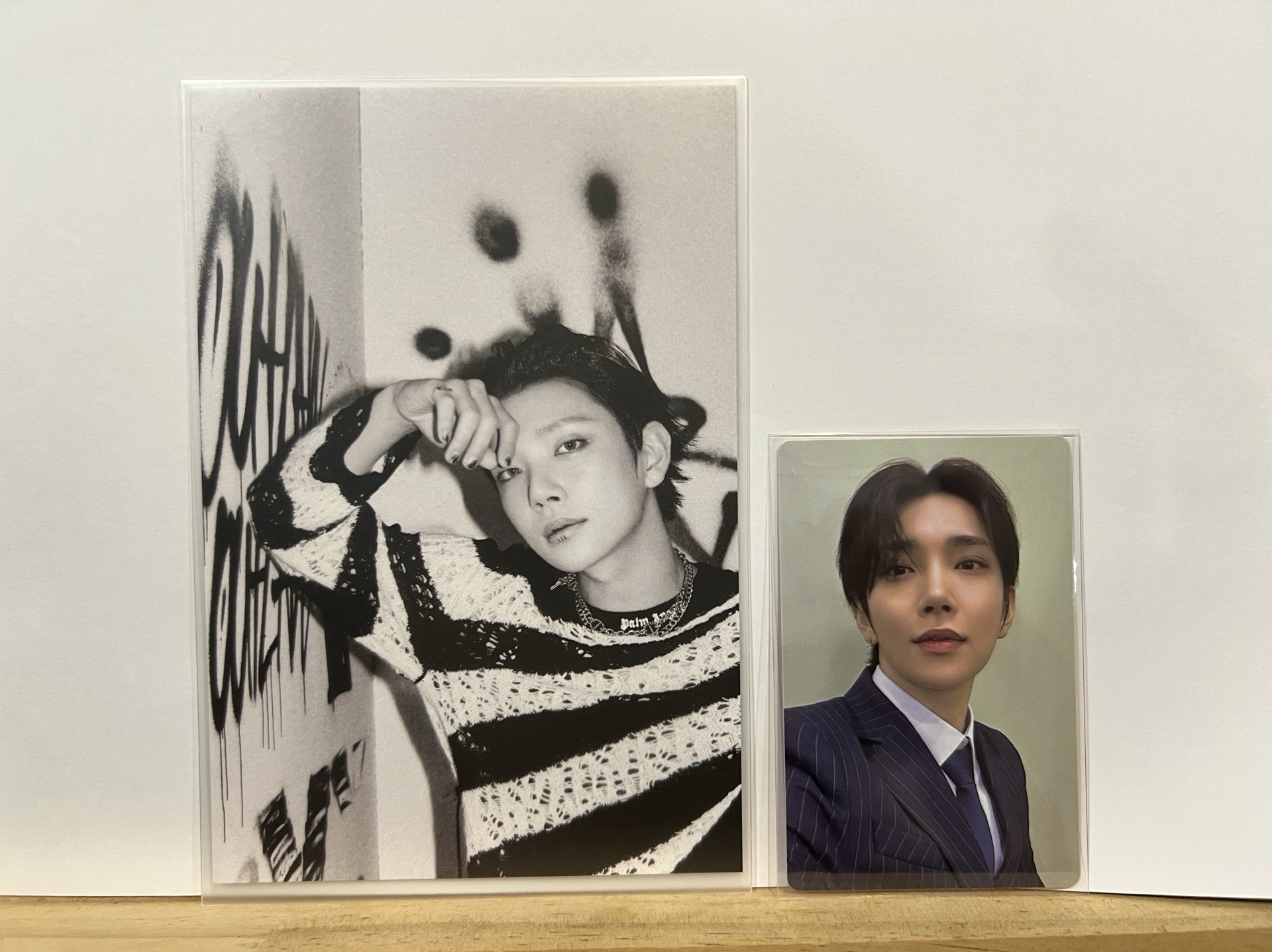 正五黑膠明信片+25克拉島卡