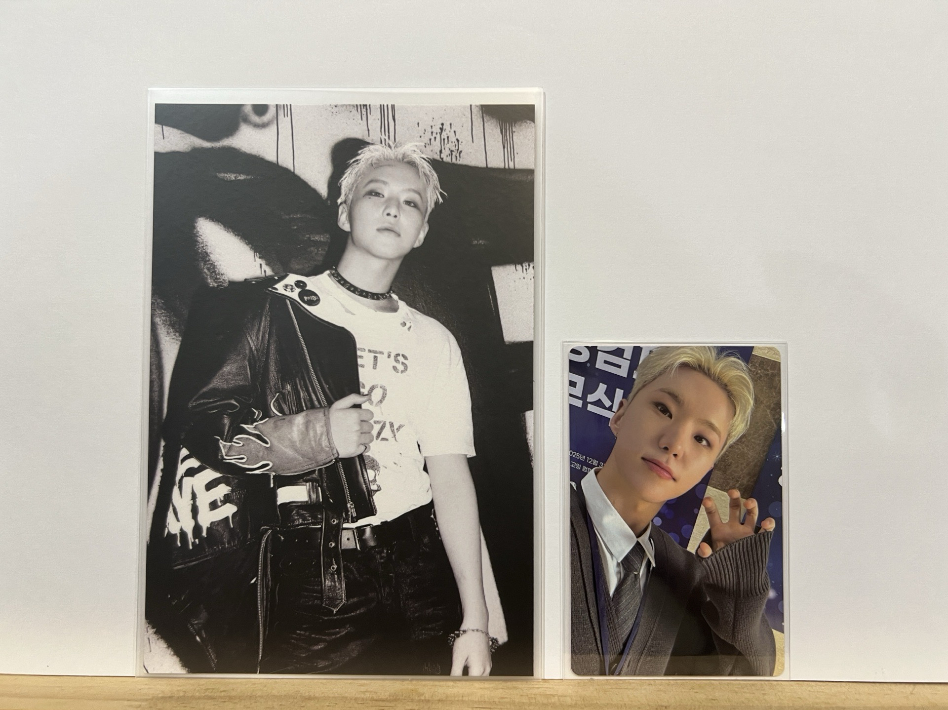 正五黑膠明信片+25克拉島