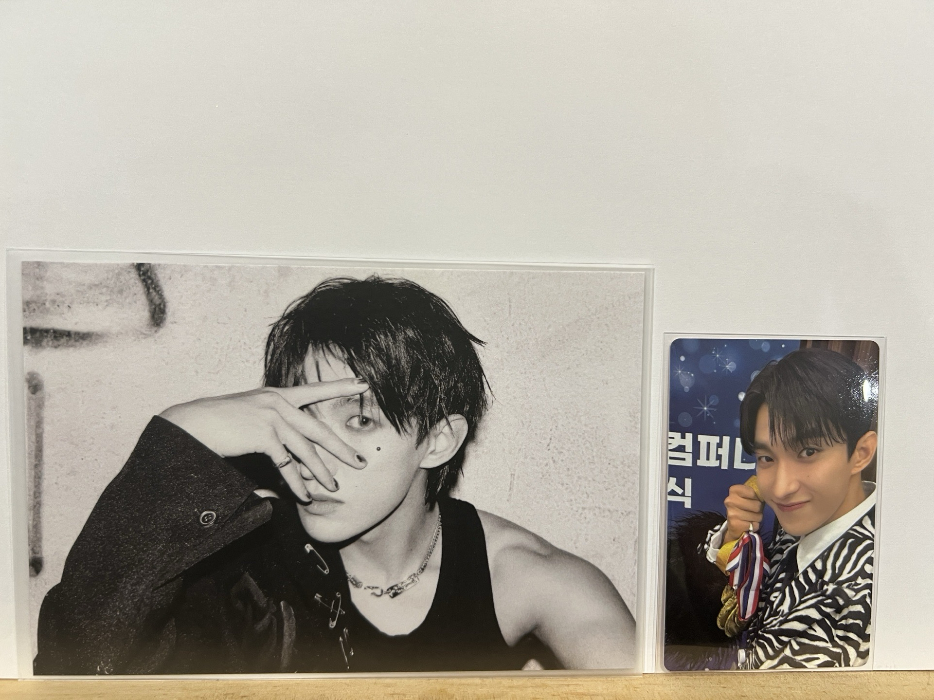 正五黑膠明信片+25克拉島