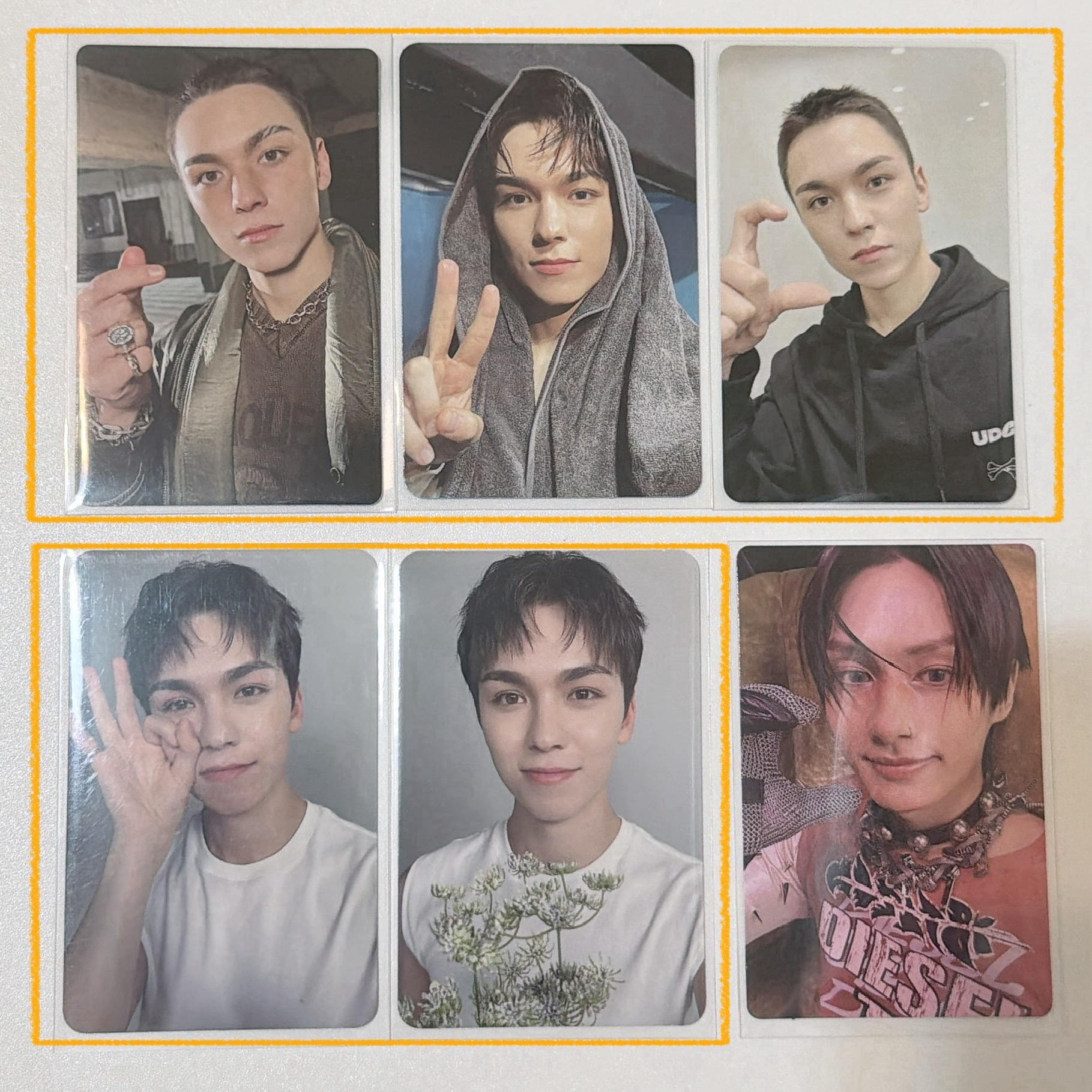 崔瀚率、文俊輝小卡們