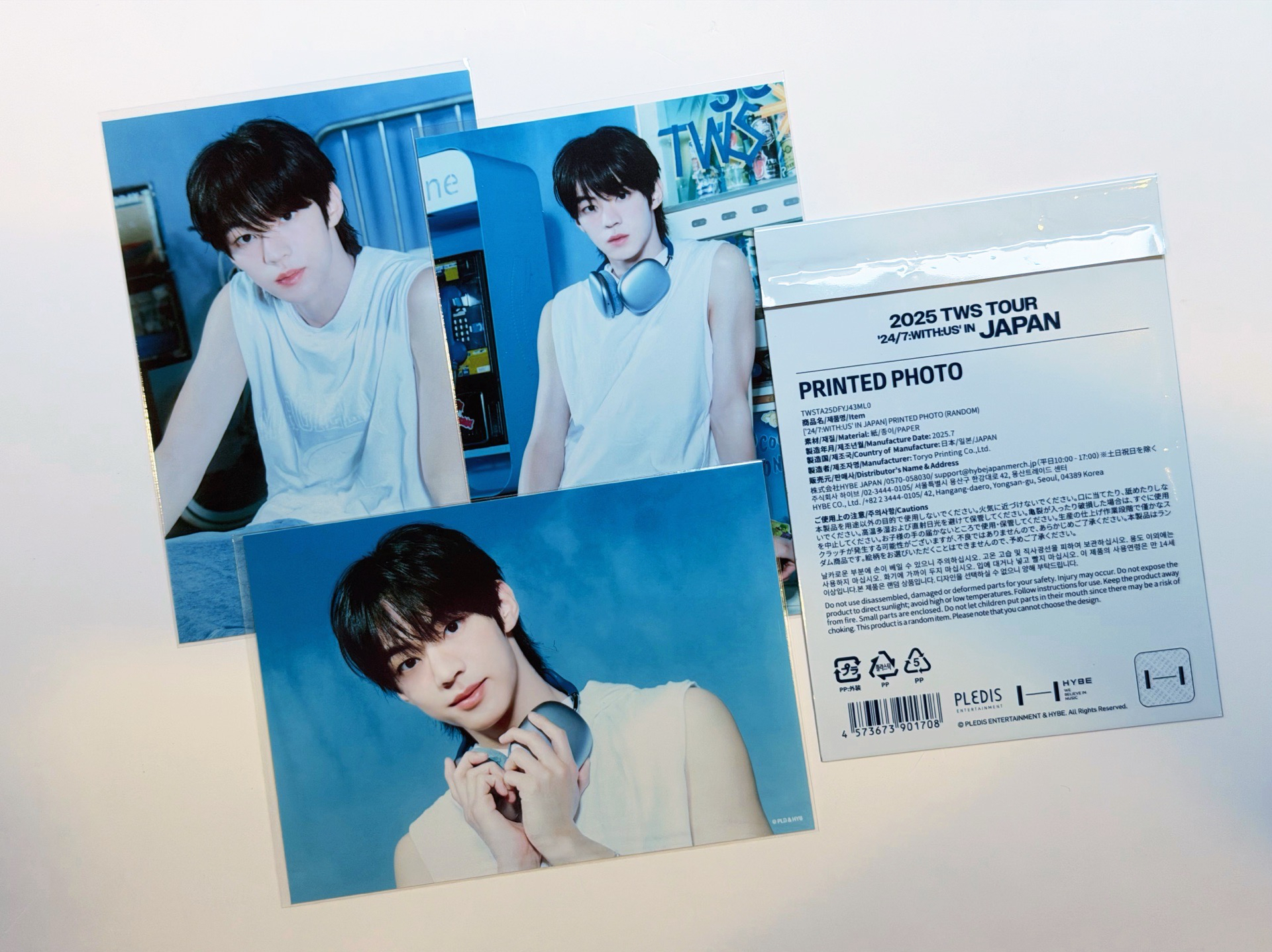 TWS 日巡 隨機 生寫真 道勳 湊套 皆含原袋