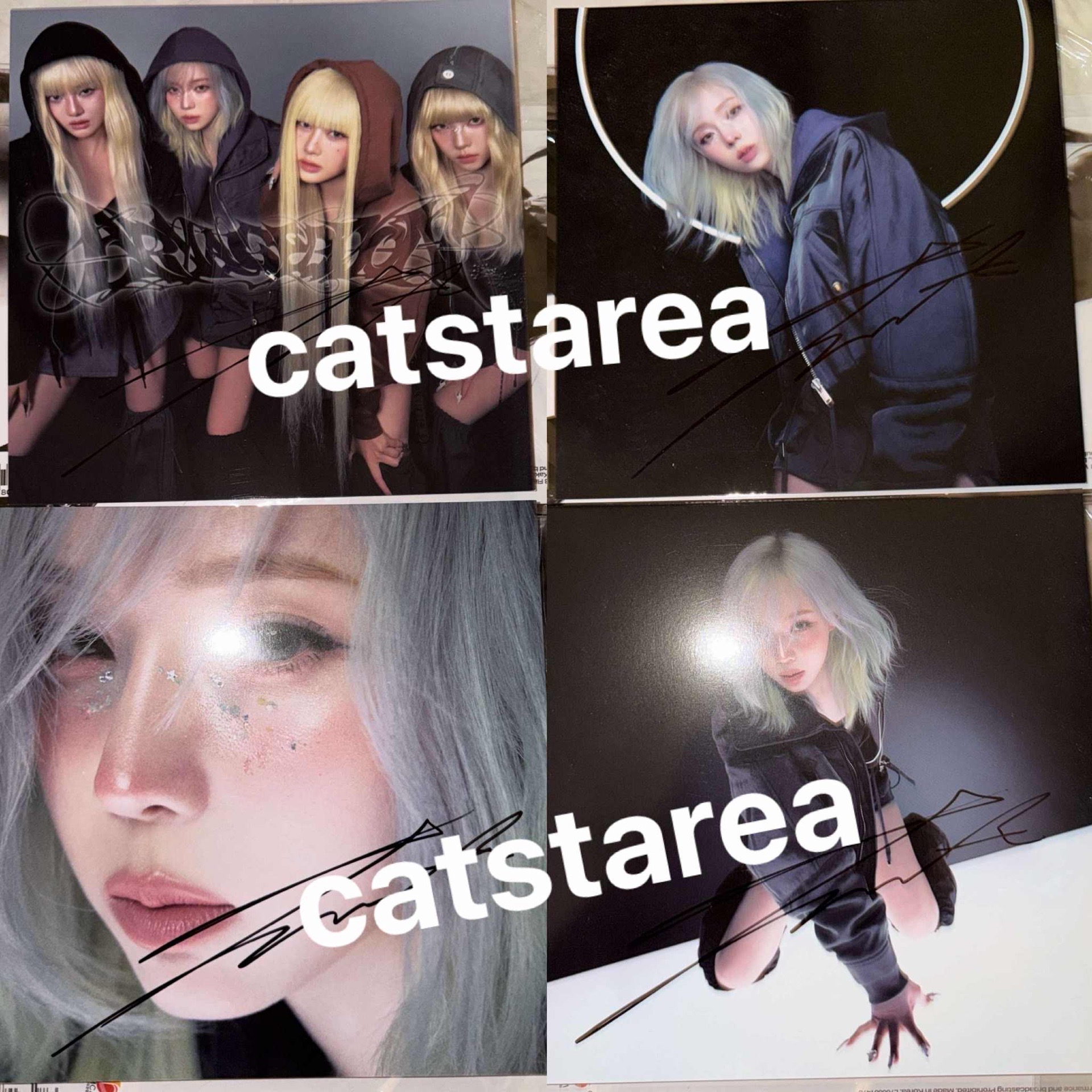 aespa winter金冬天 明信片親簽