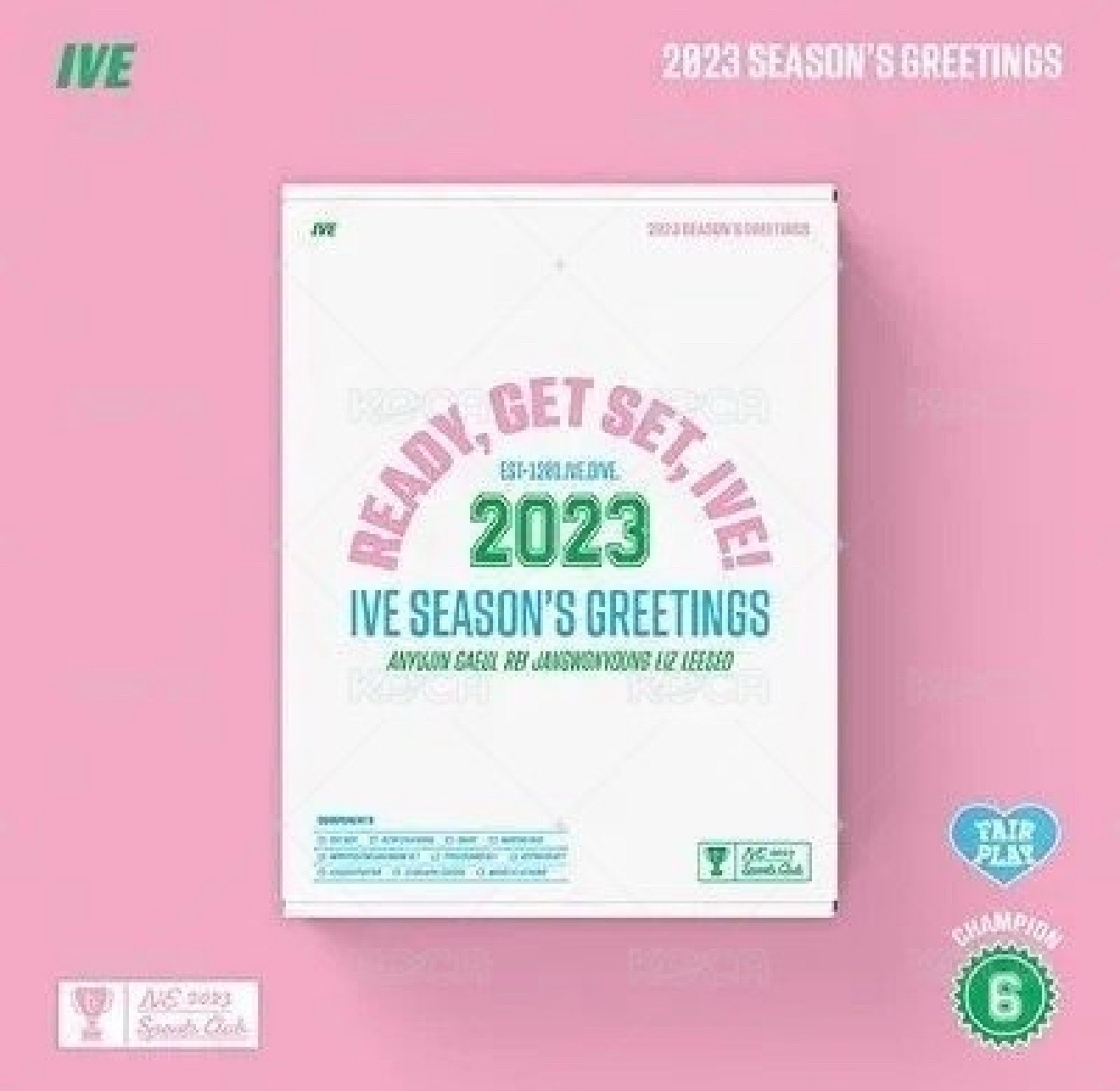 IVE 2023 年曆空專