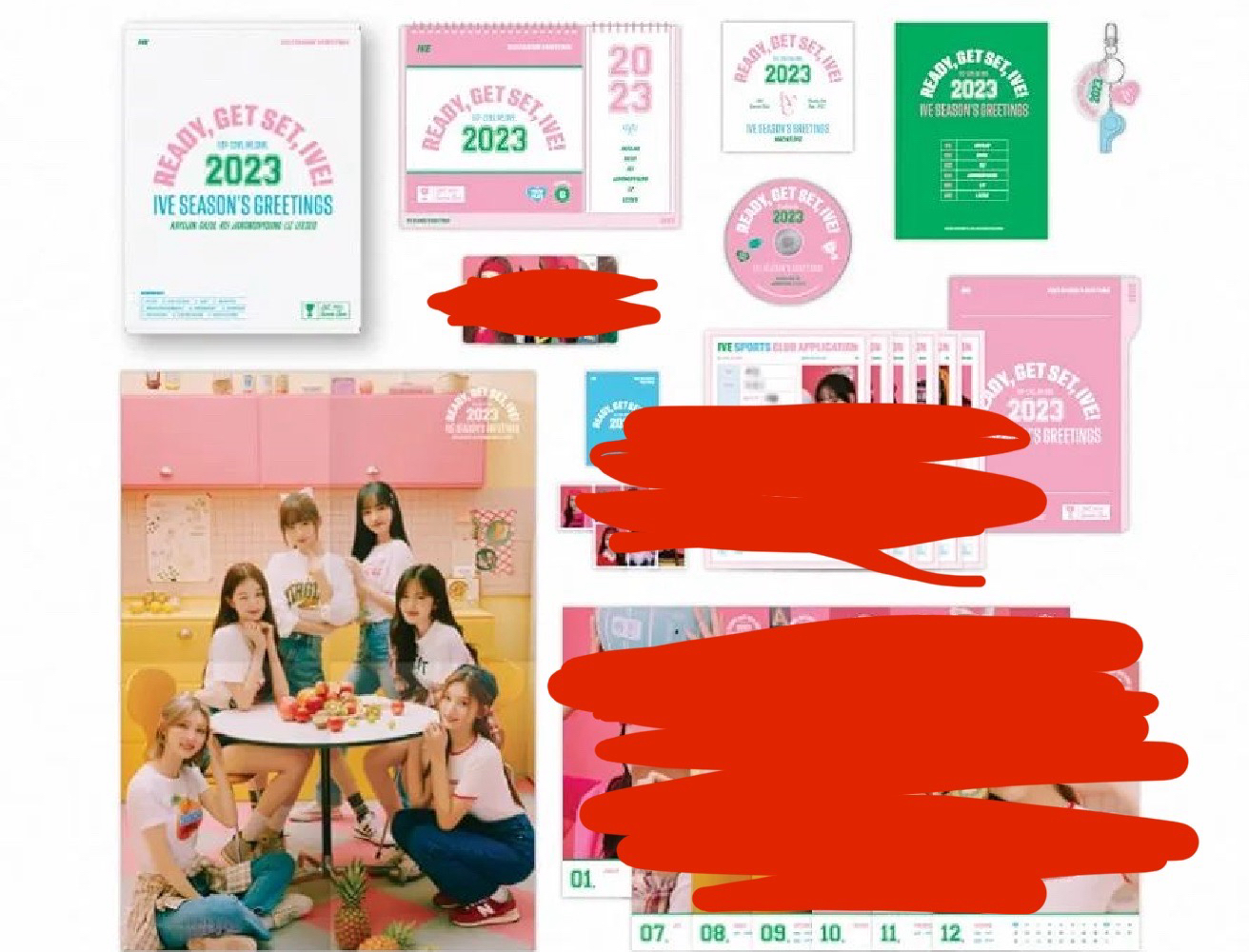 IVE 2023 年曆空專