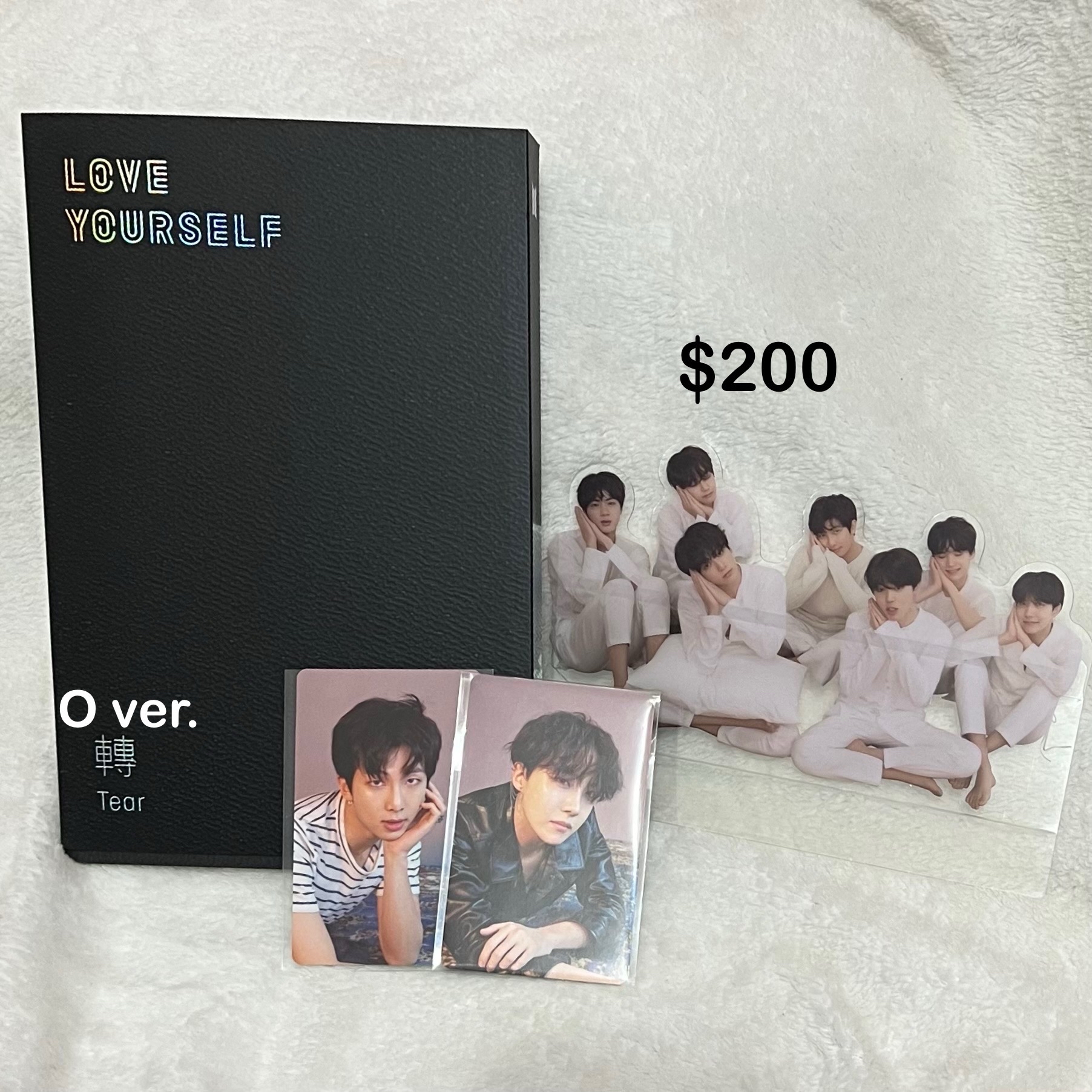 BTS Love Yourself 轉 Tear O版 RM j-hope