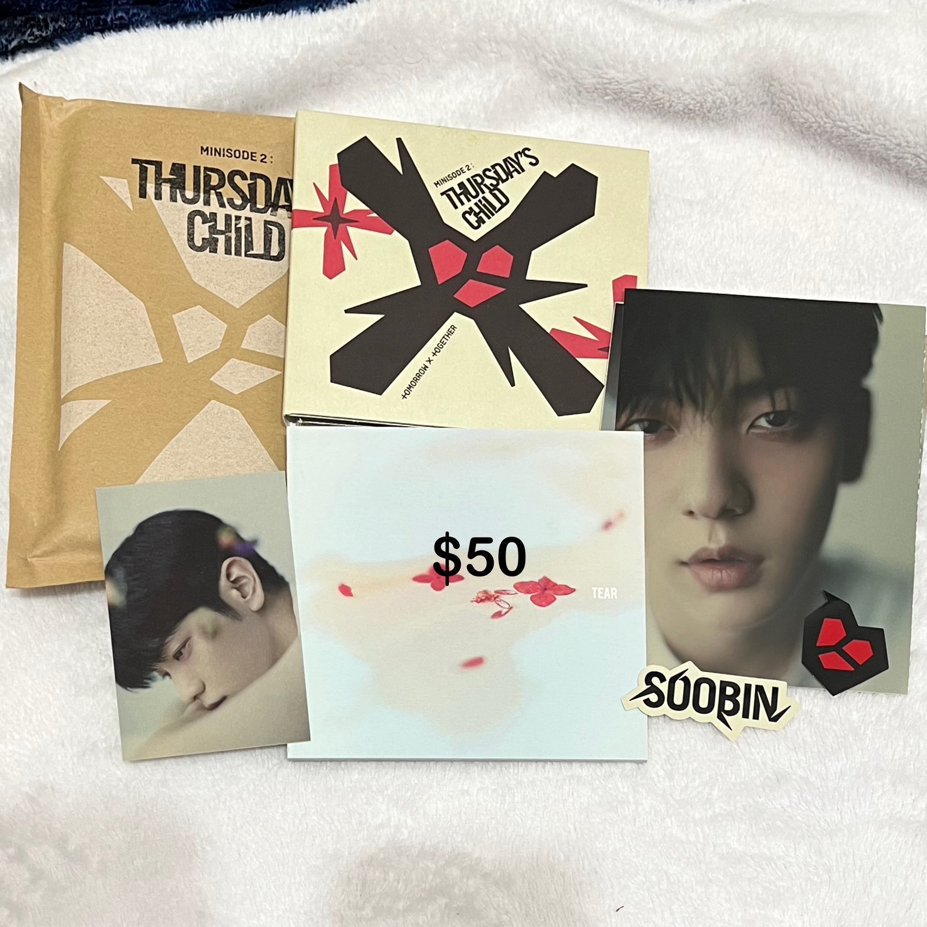 TXT 迷你四輯 單封 SOOBIN