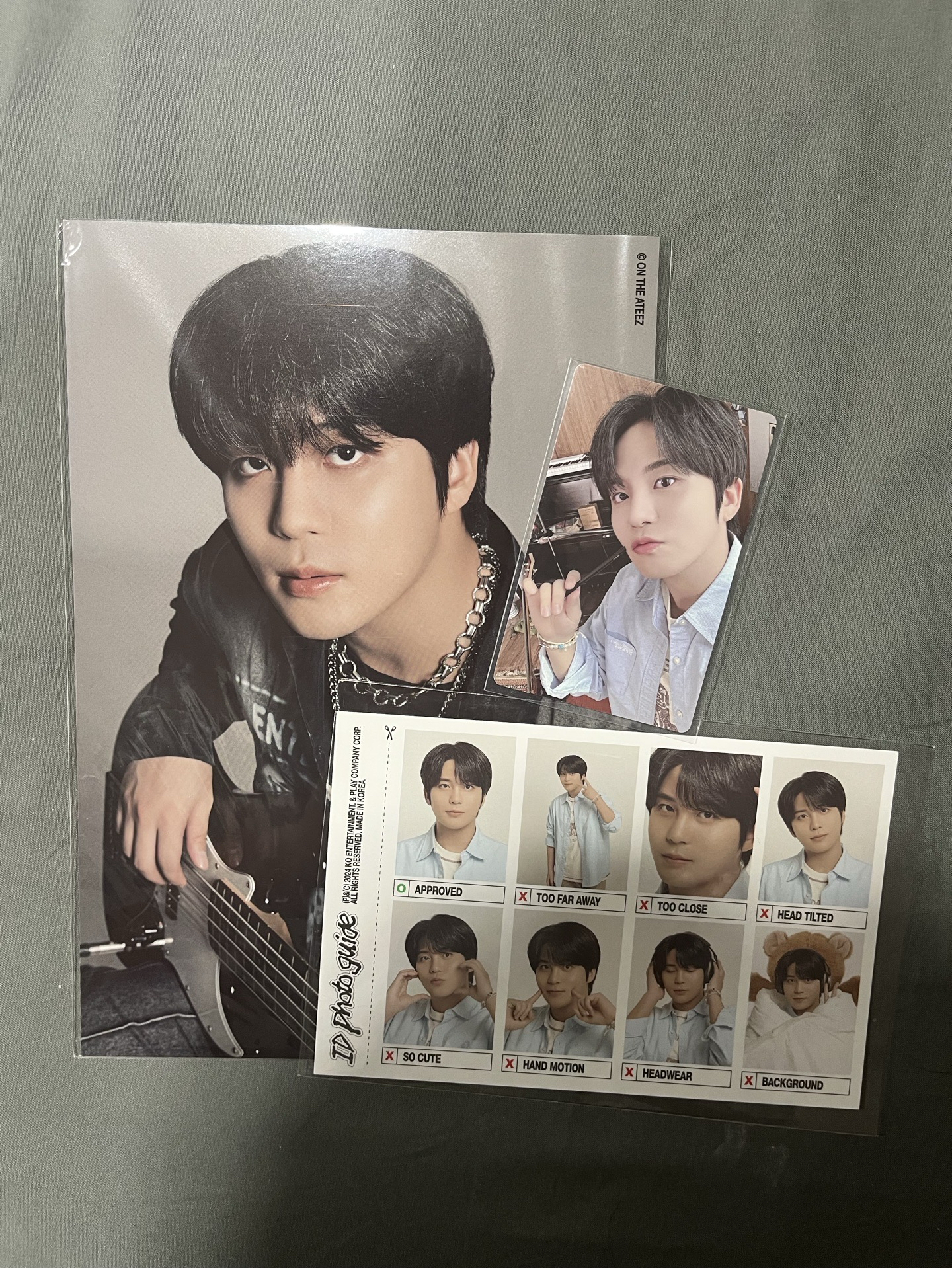 ATEEZ 2025年曆個人SET 鍾浩