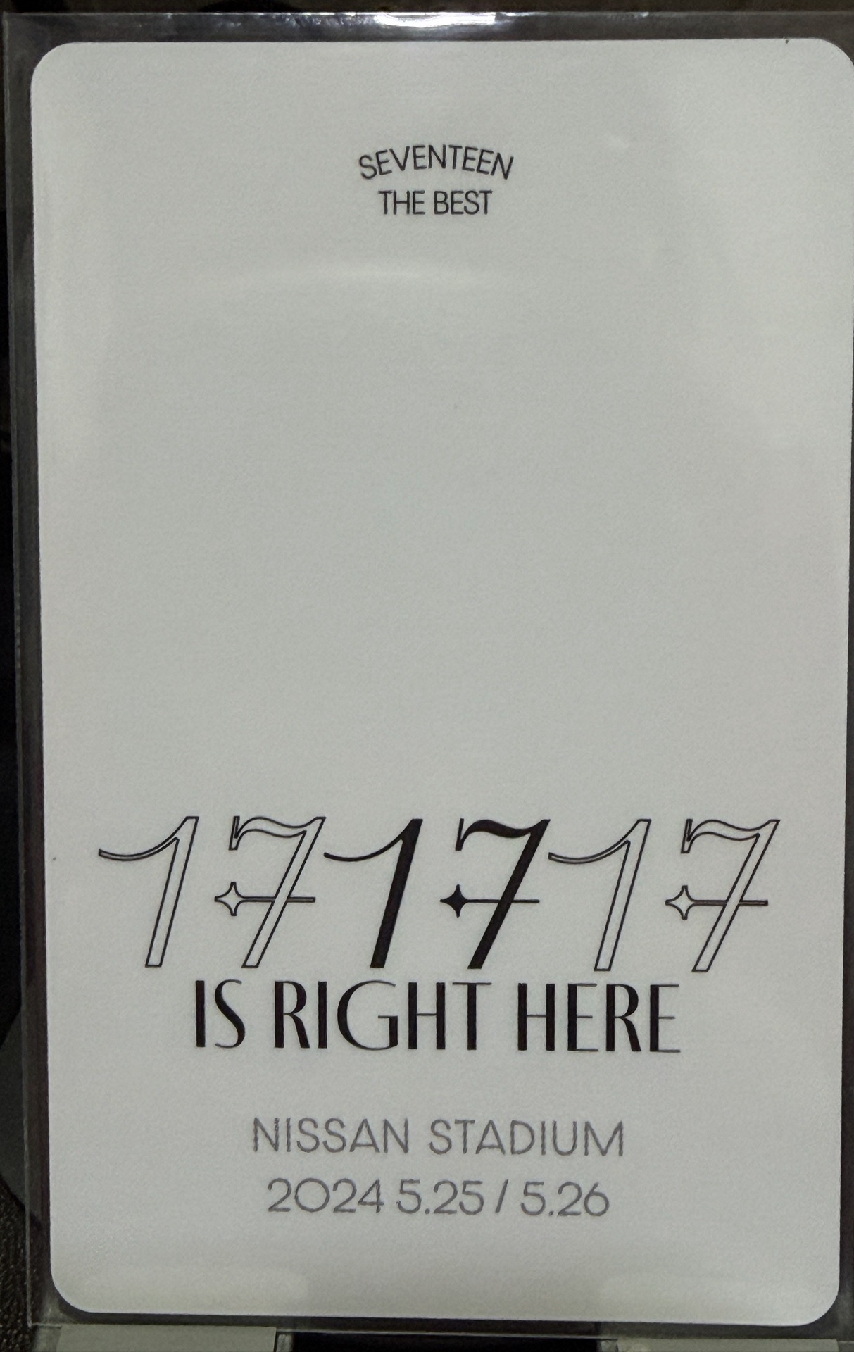 榮🐹精選專 神奈川場限 卡背日期