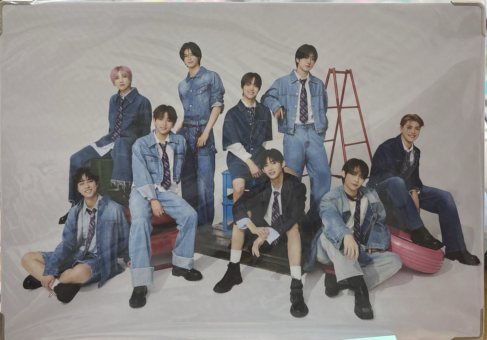 全新未拆&TEAM二週年緣day印簽大板板